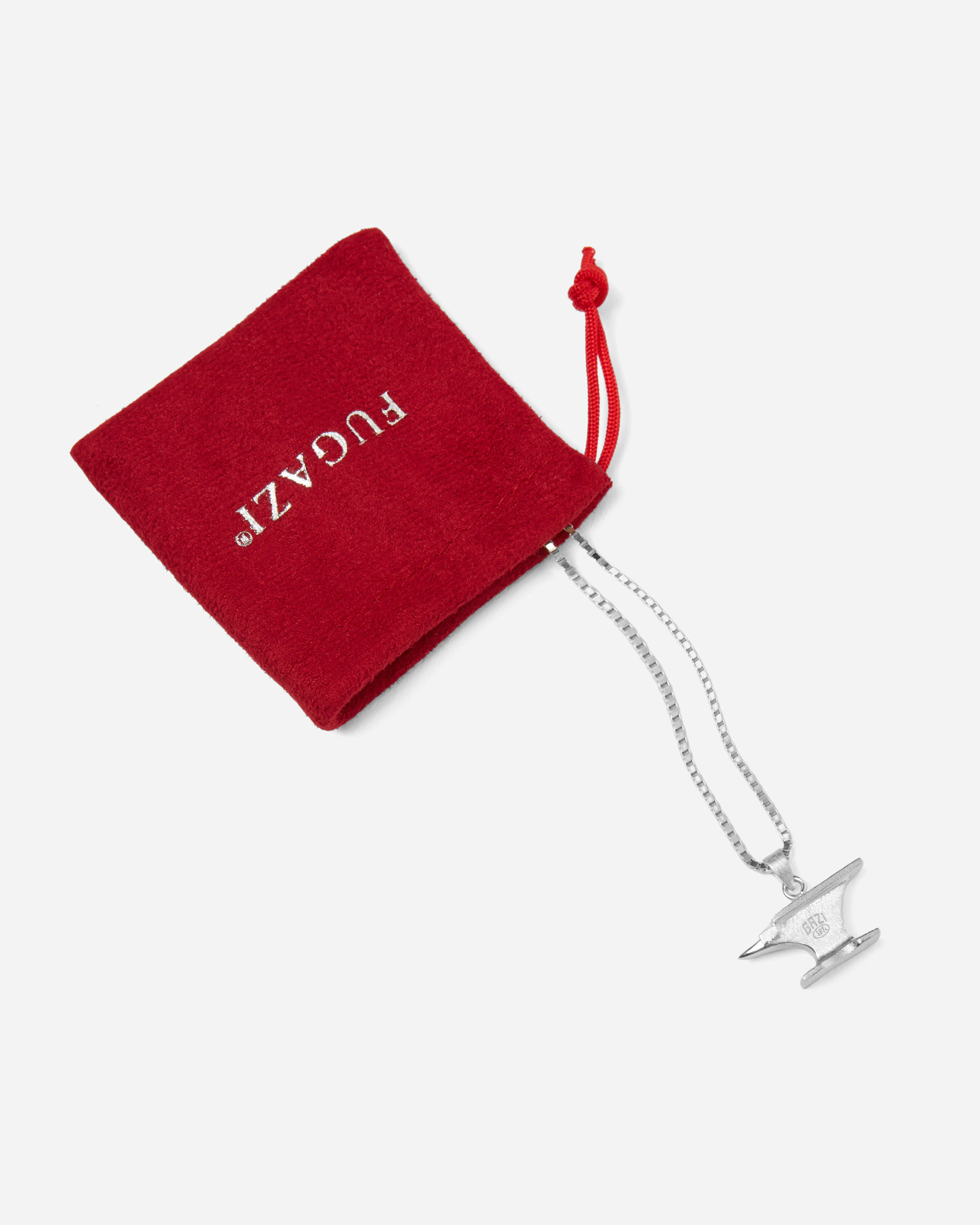 Anvil Necklace White Gold - Image 2