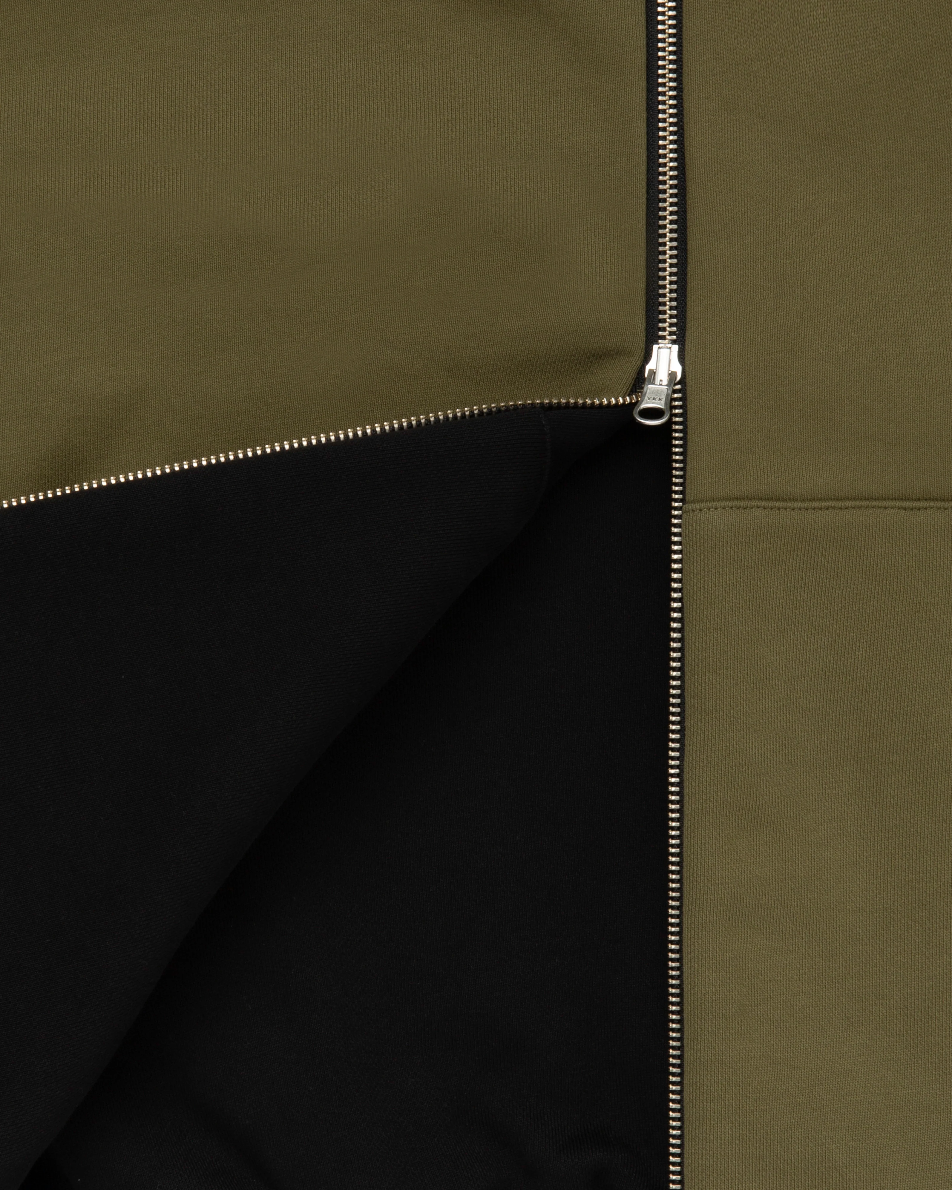 Army/Press Reversible Zip Hoodie - Image 3