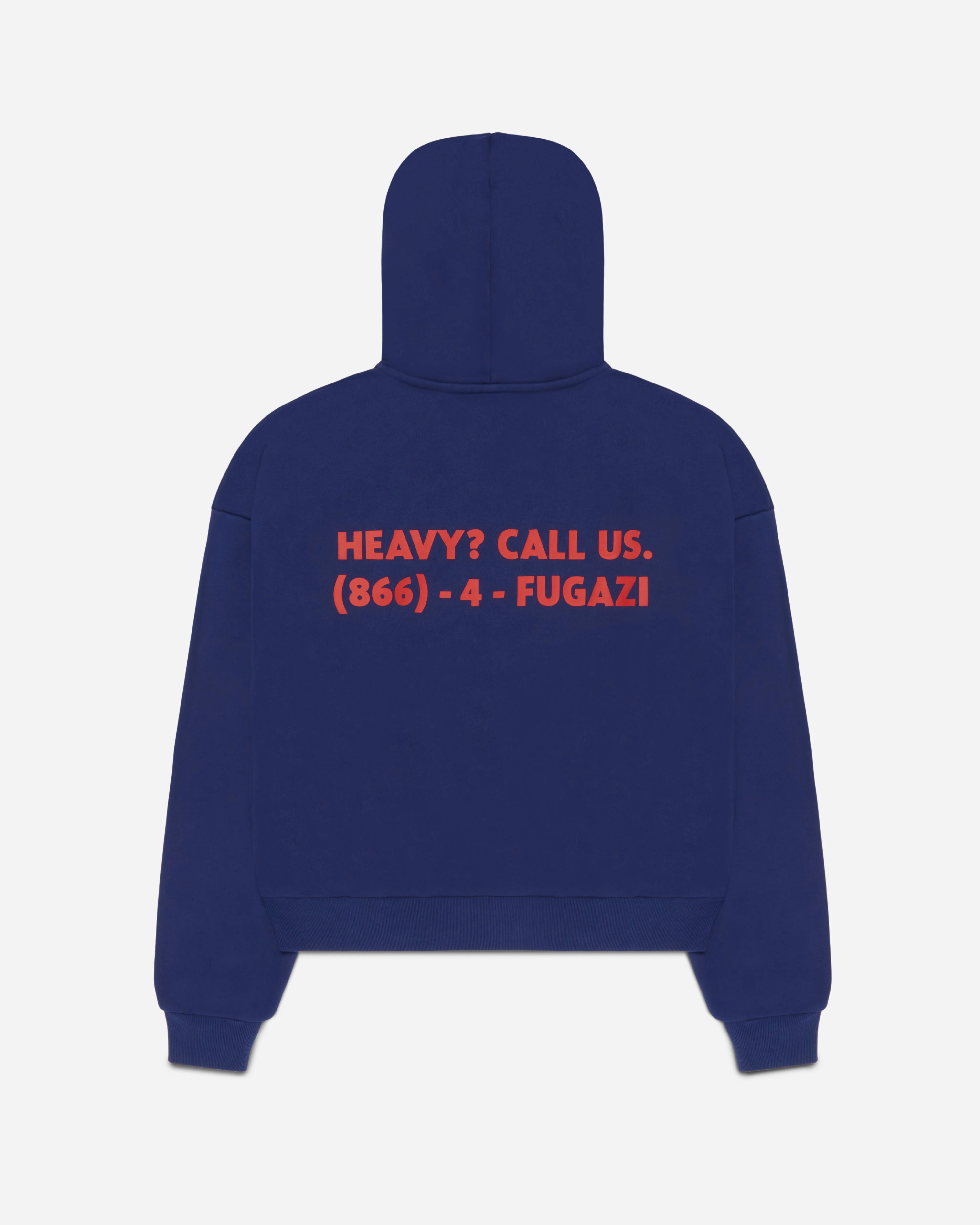 Beam Zip Hoodie Navy - Image 3