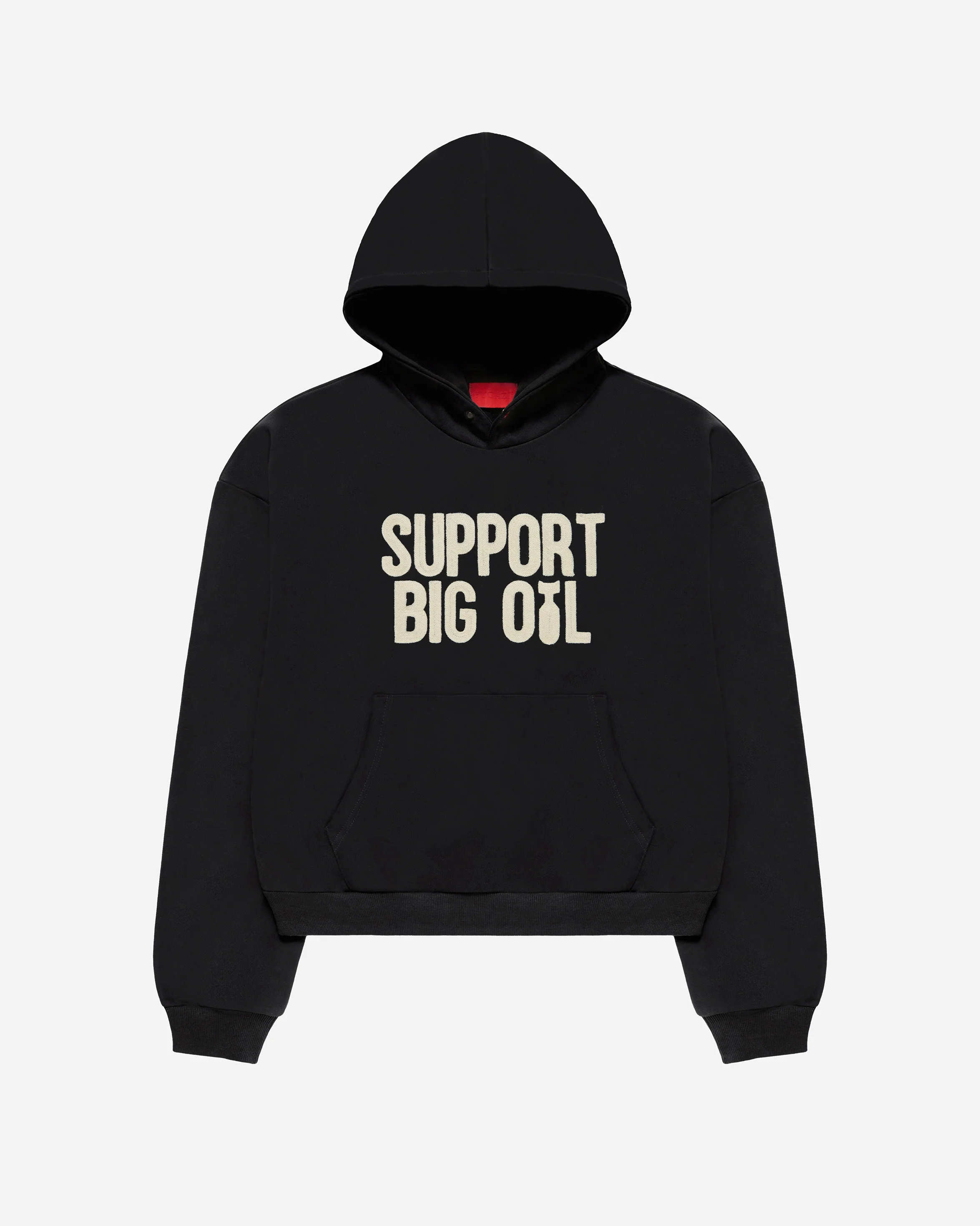 Big Oil Hoodie Black