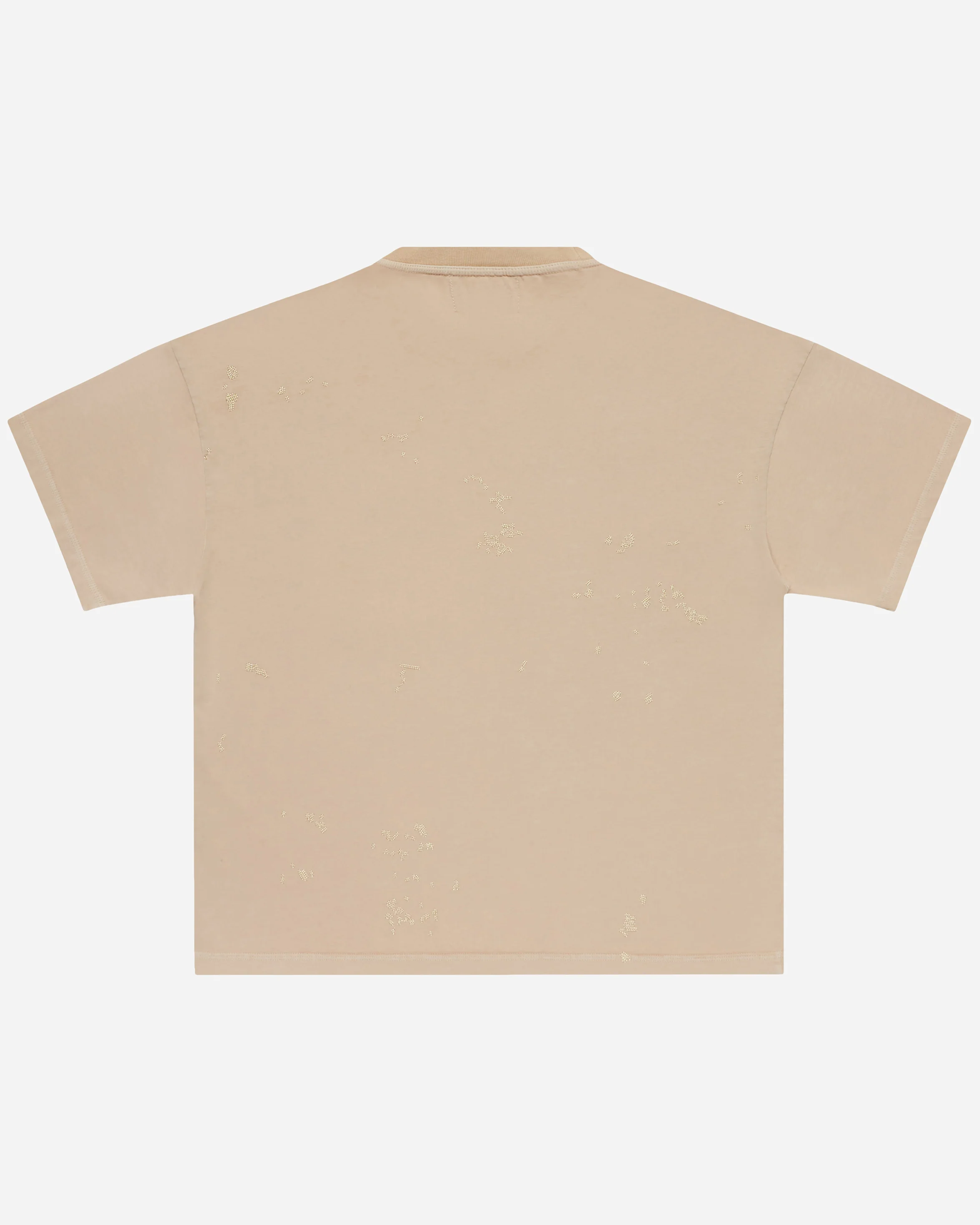 Chain Splatter Pocket Tee Sand - Image 4