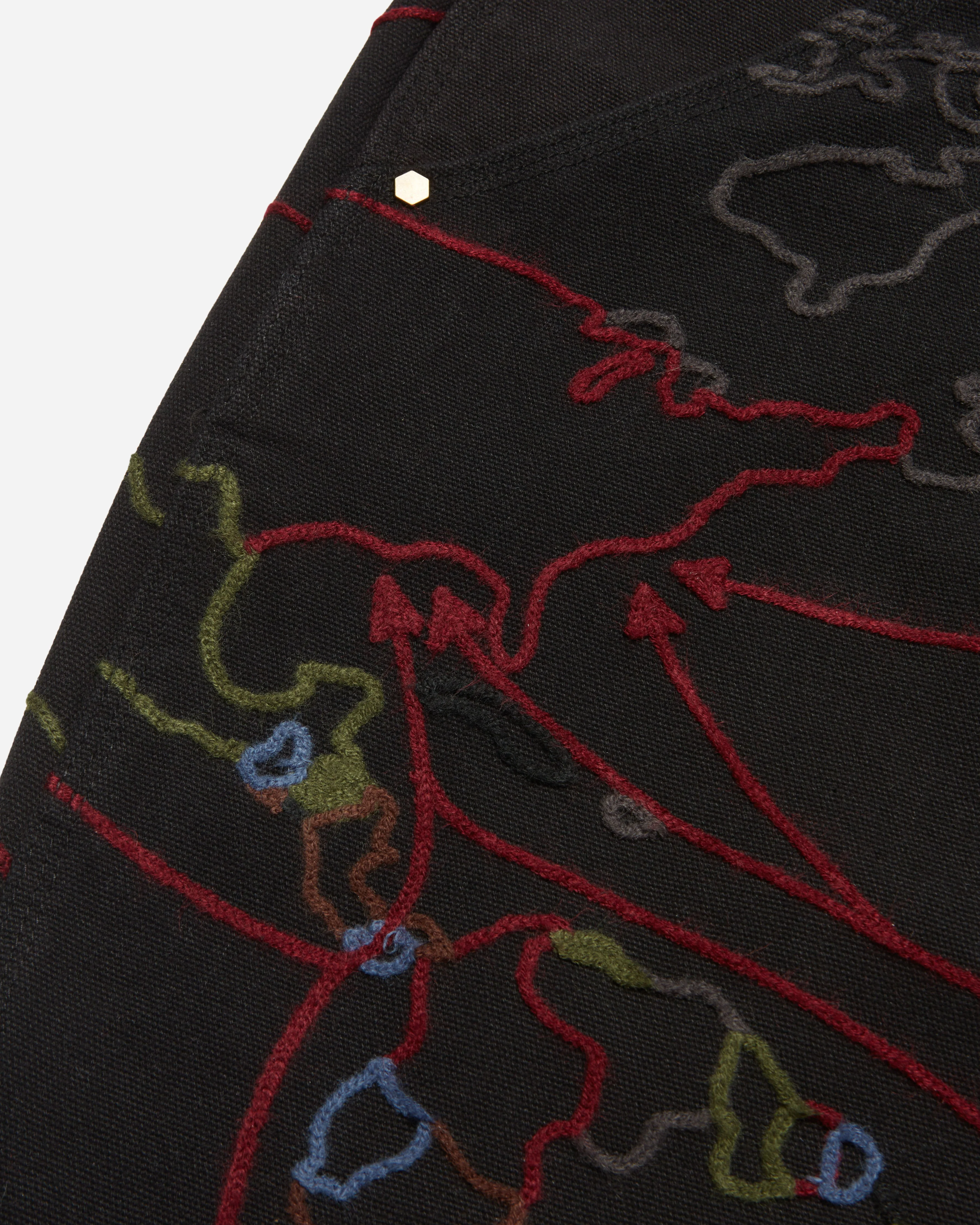 Chain Stitch Trade Route Work Pants Black - Image 2