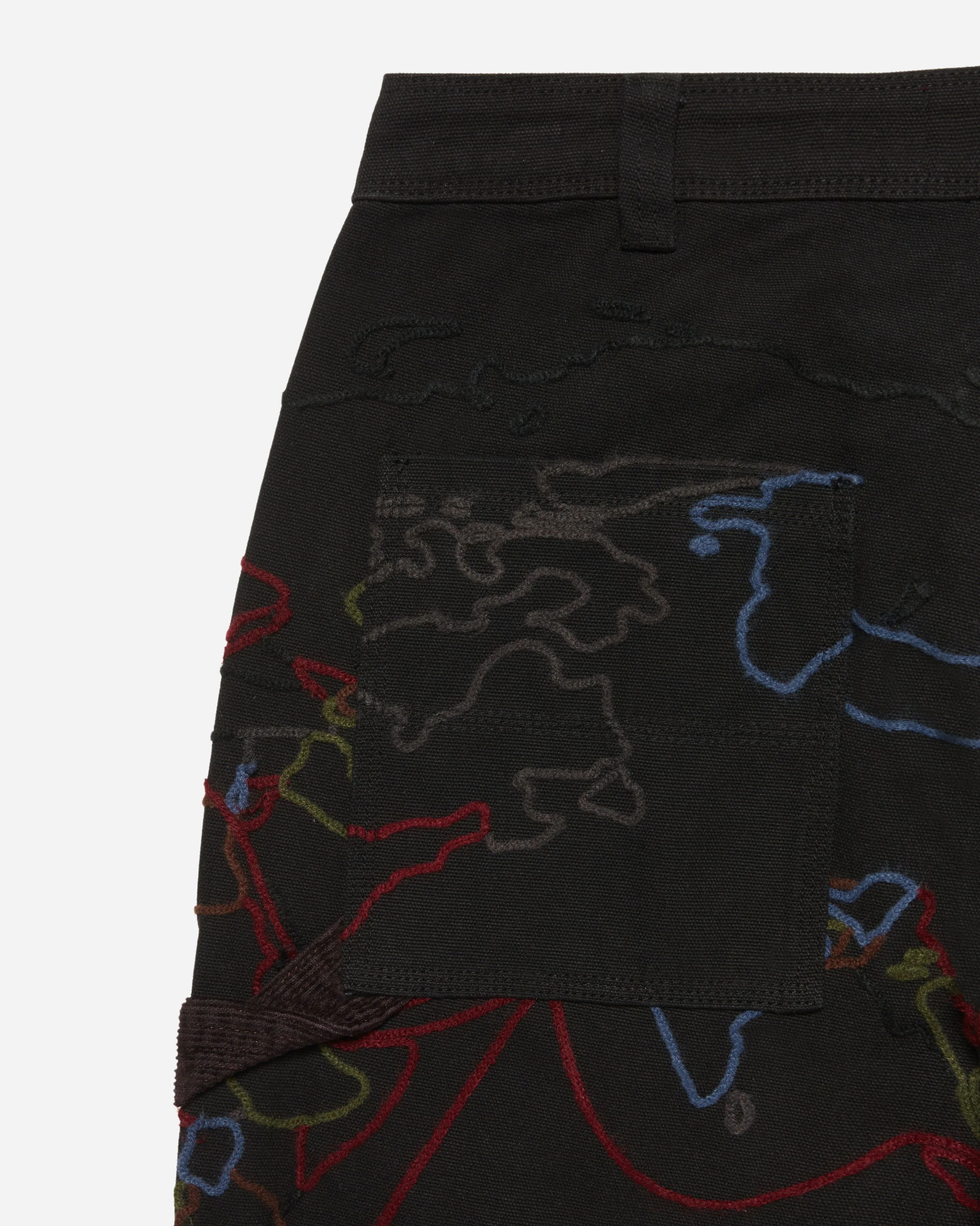 Chain Stitch Trade Route Work Pants Black - Image 7