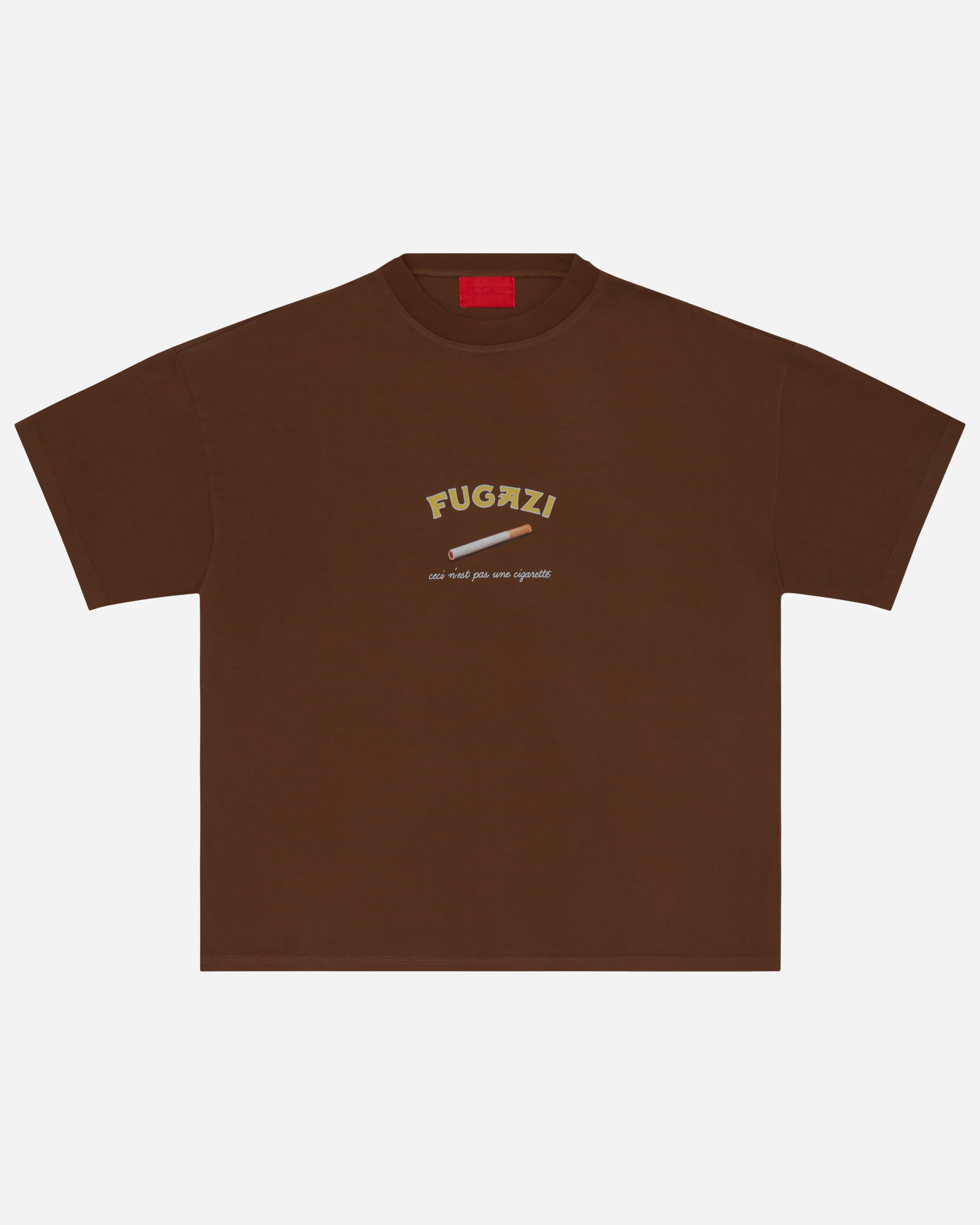 Cigarette Tee Brown