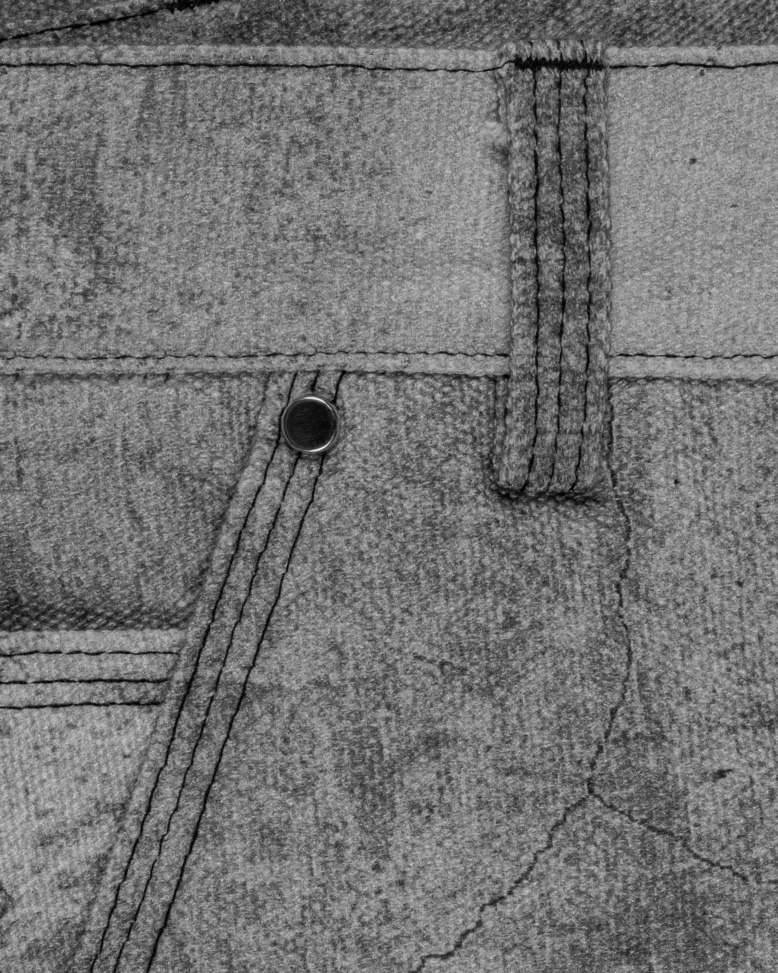 Concrete Trompe-l'œil Double Knee Work Pant - Image 3