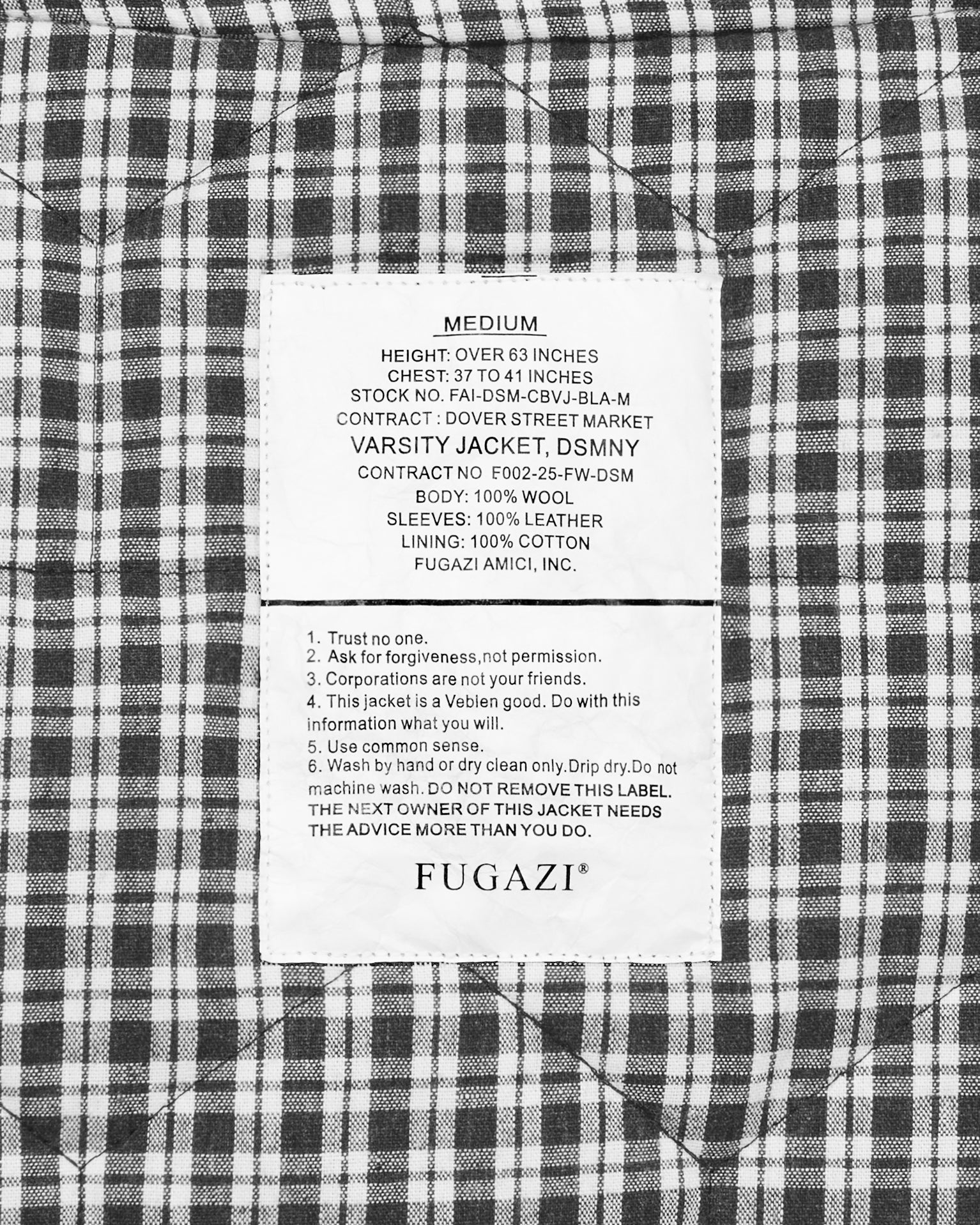 DSMNY China Shop Varsity Jacket - Image 9