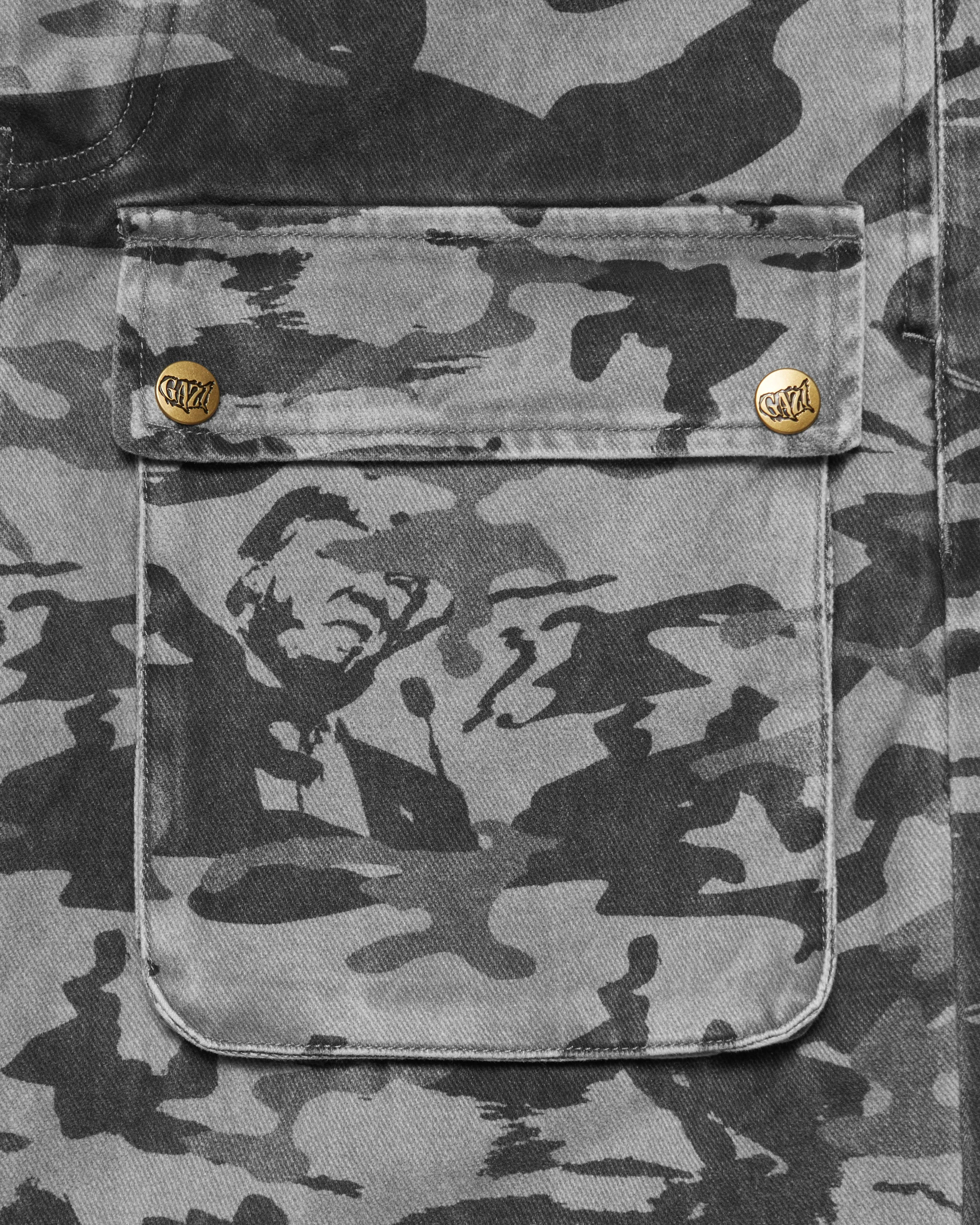 Battledress Cargo Pants Face Camo - Image 2