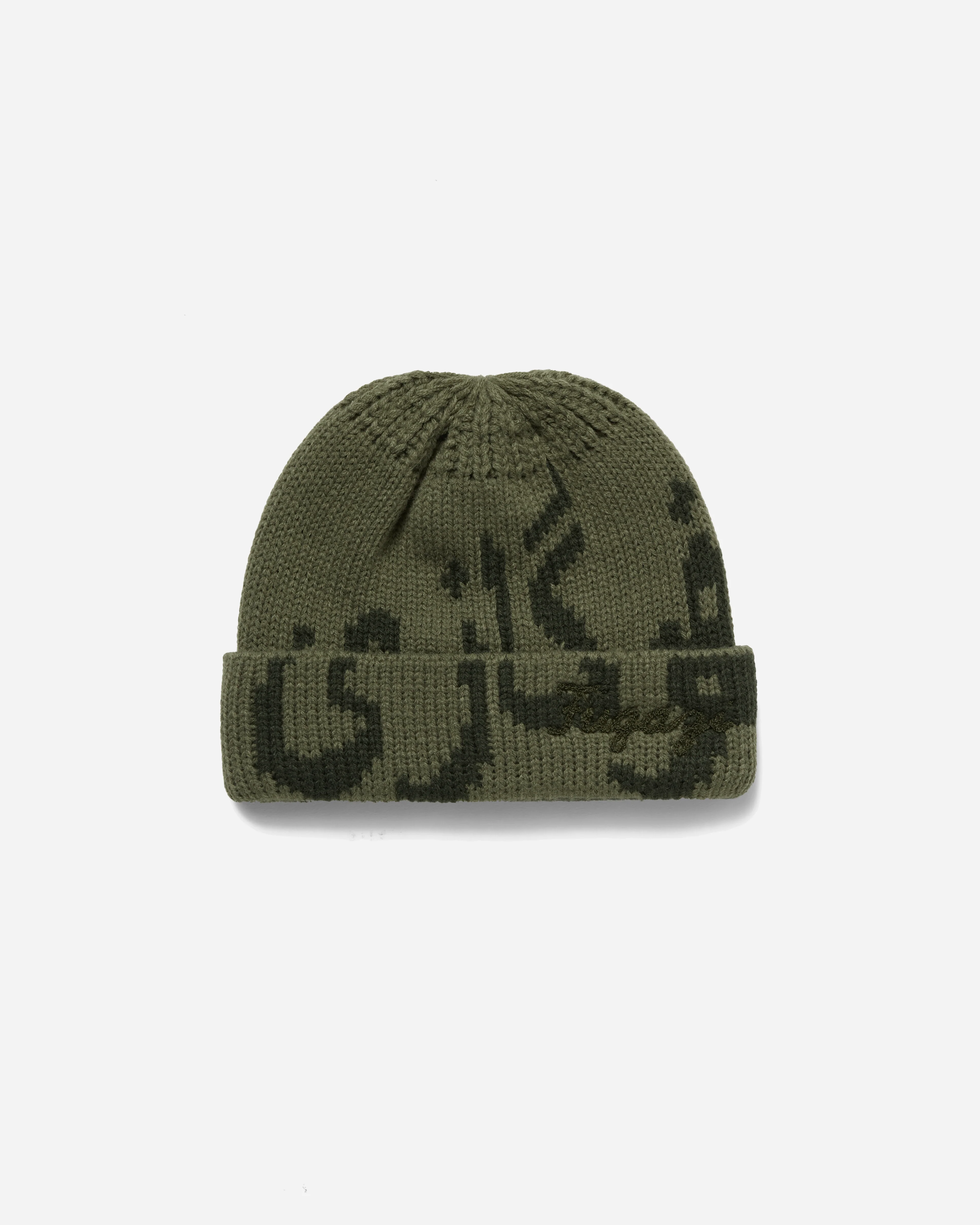 Farsi Knit Beanie Olive