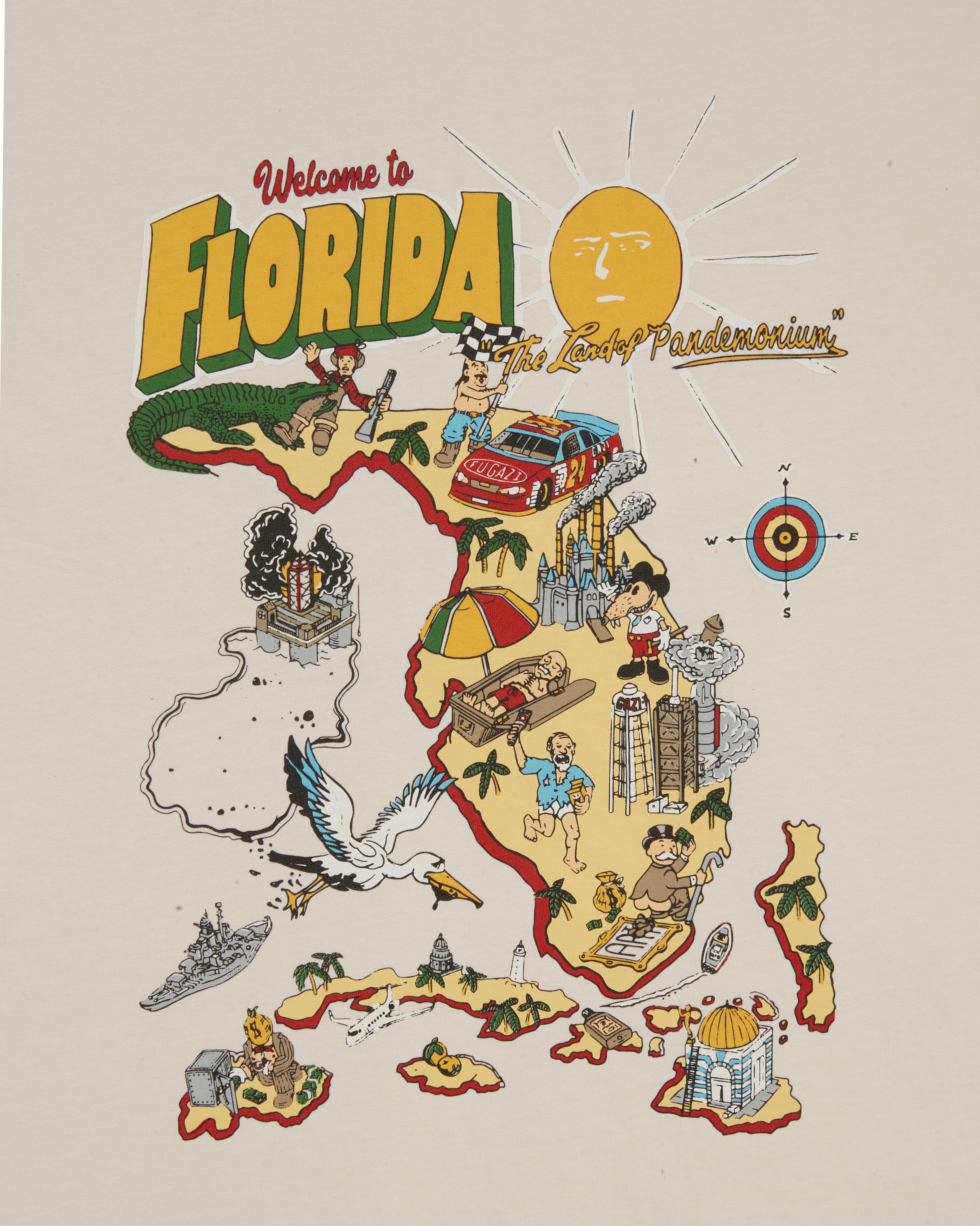 Florida Tee Cream - Image 2