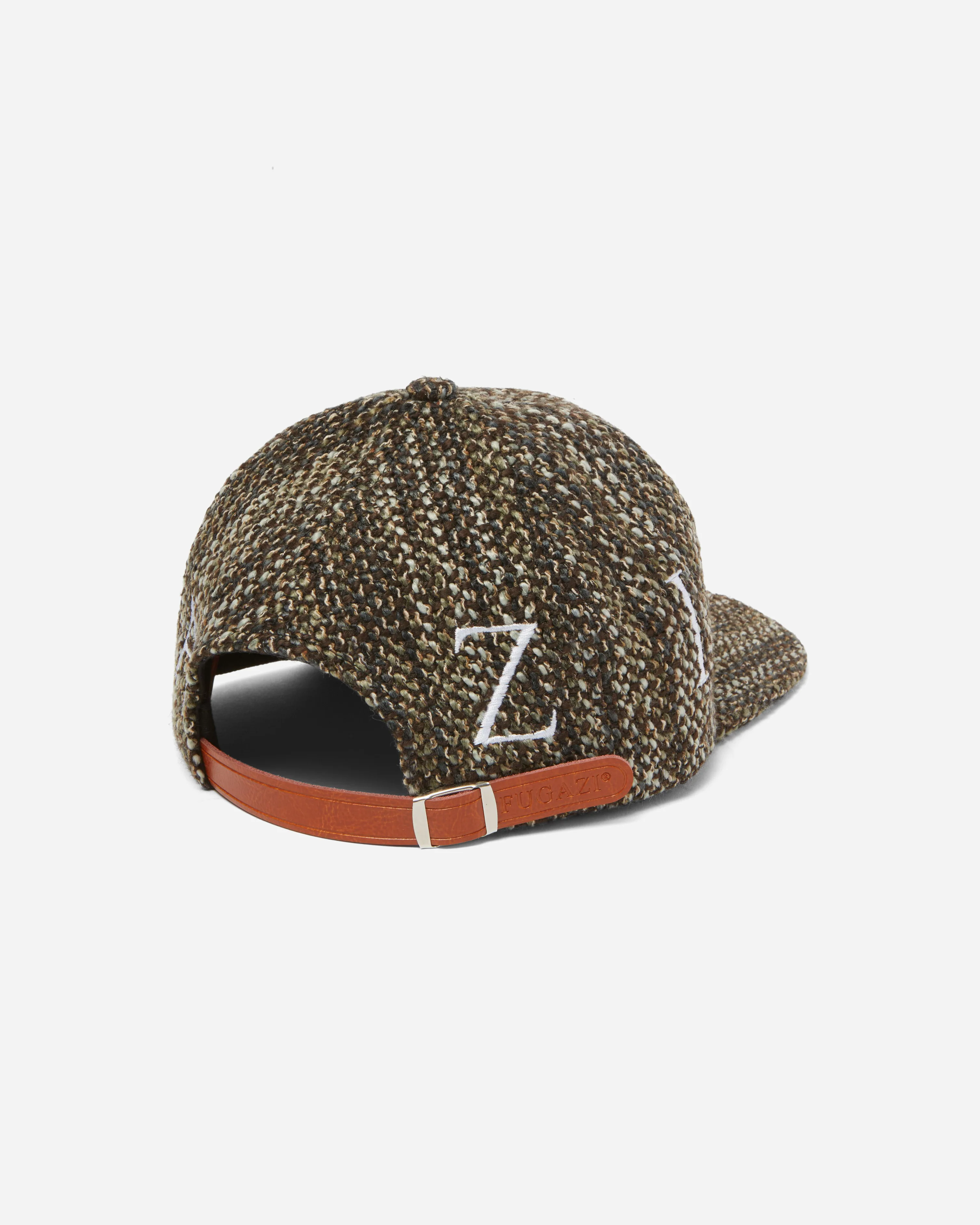 FU Tweed Hat Olive - Image 2