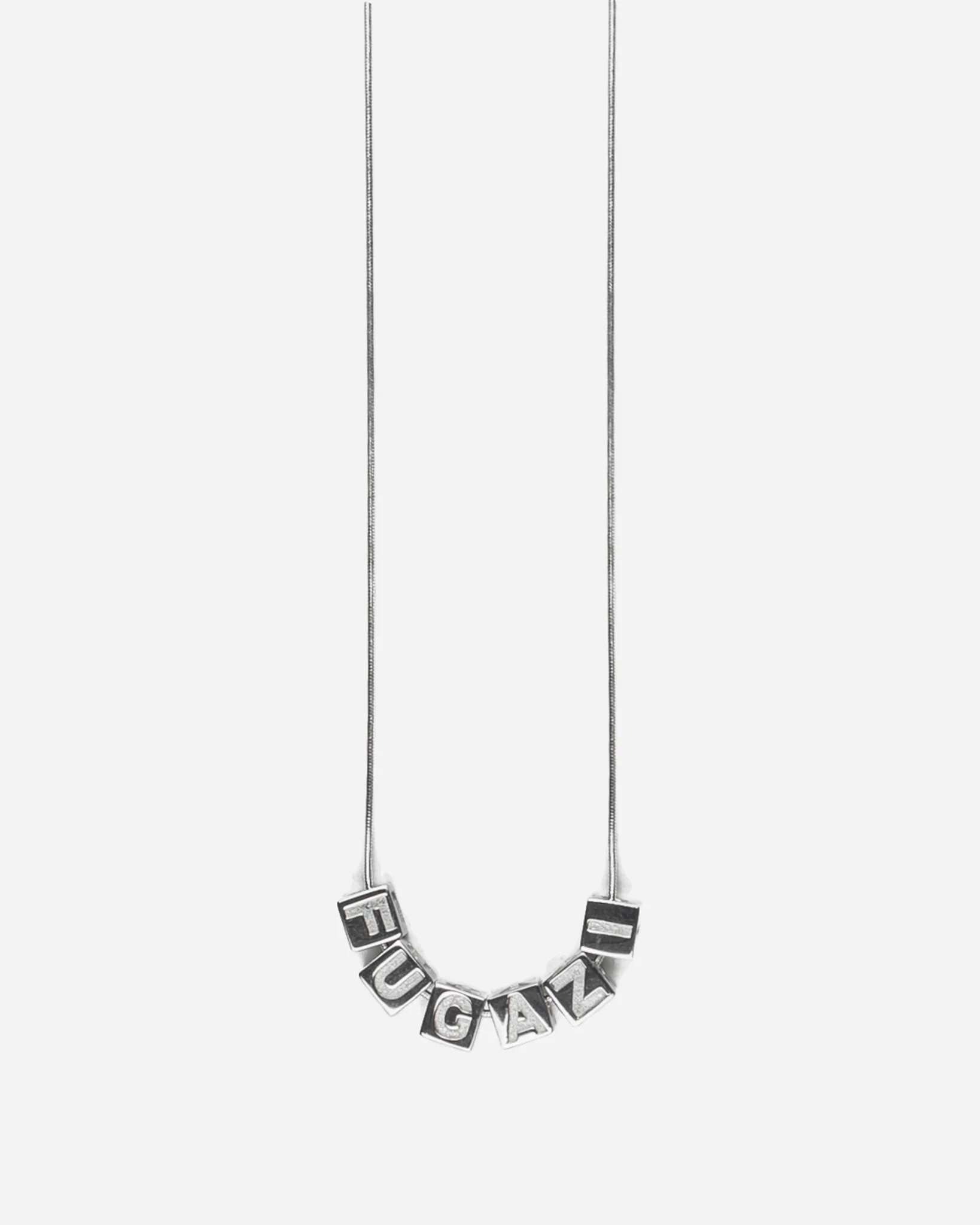 Fugazi Letter Bead Necklace