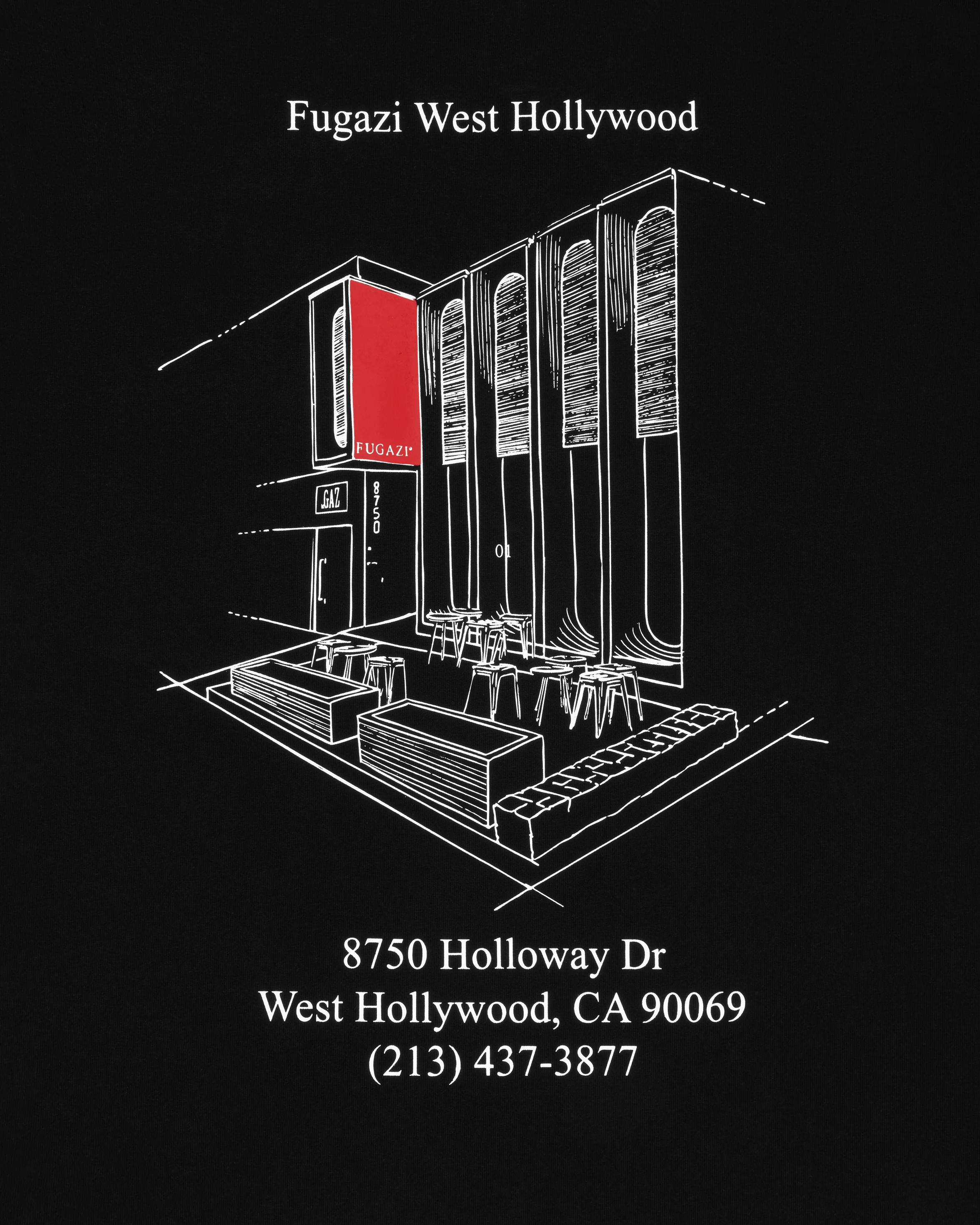 LA Shop Tee Black (In-Store Exclusive) - Image 2