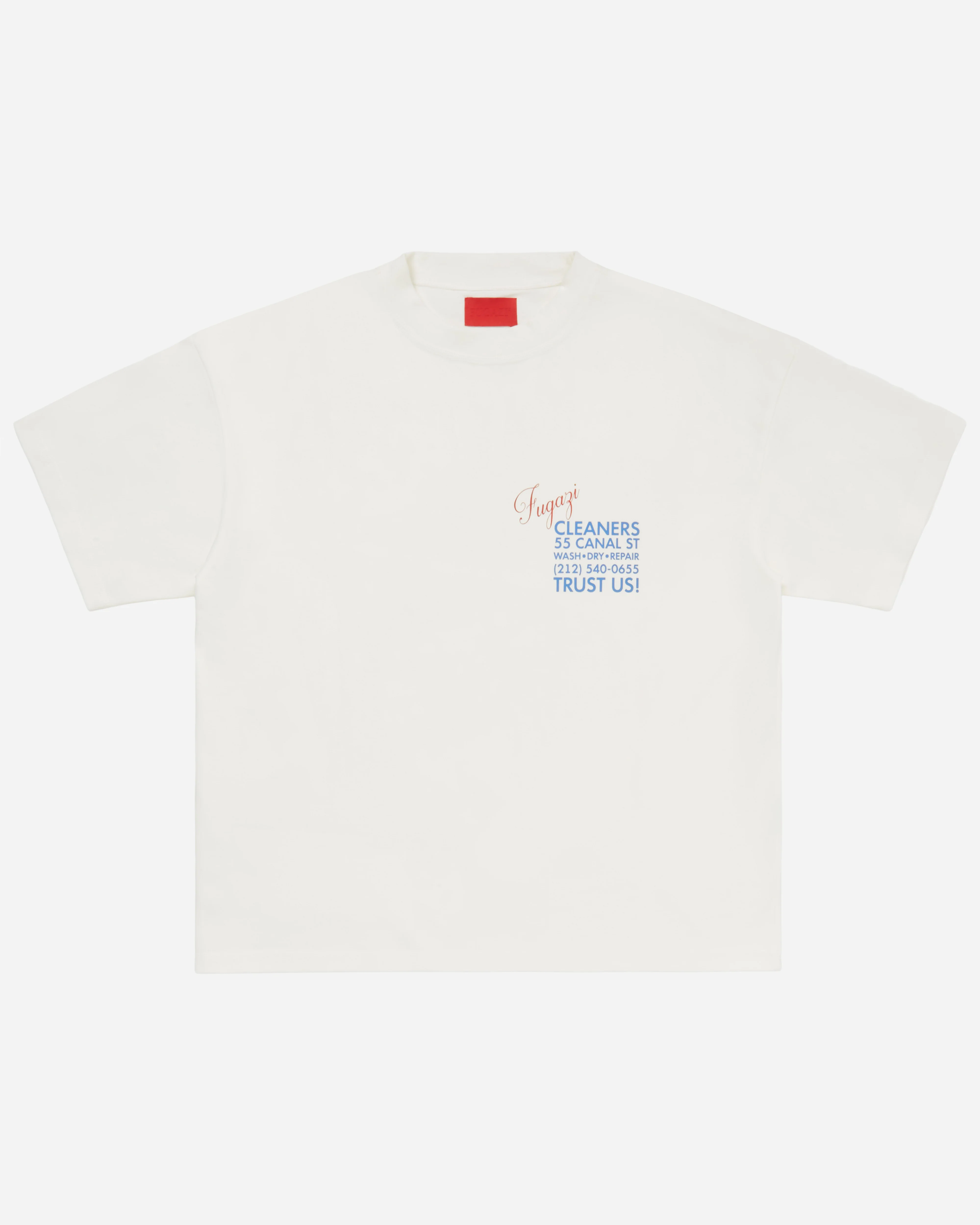 Laundromat Tee White