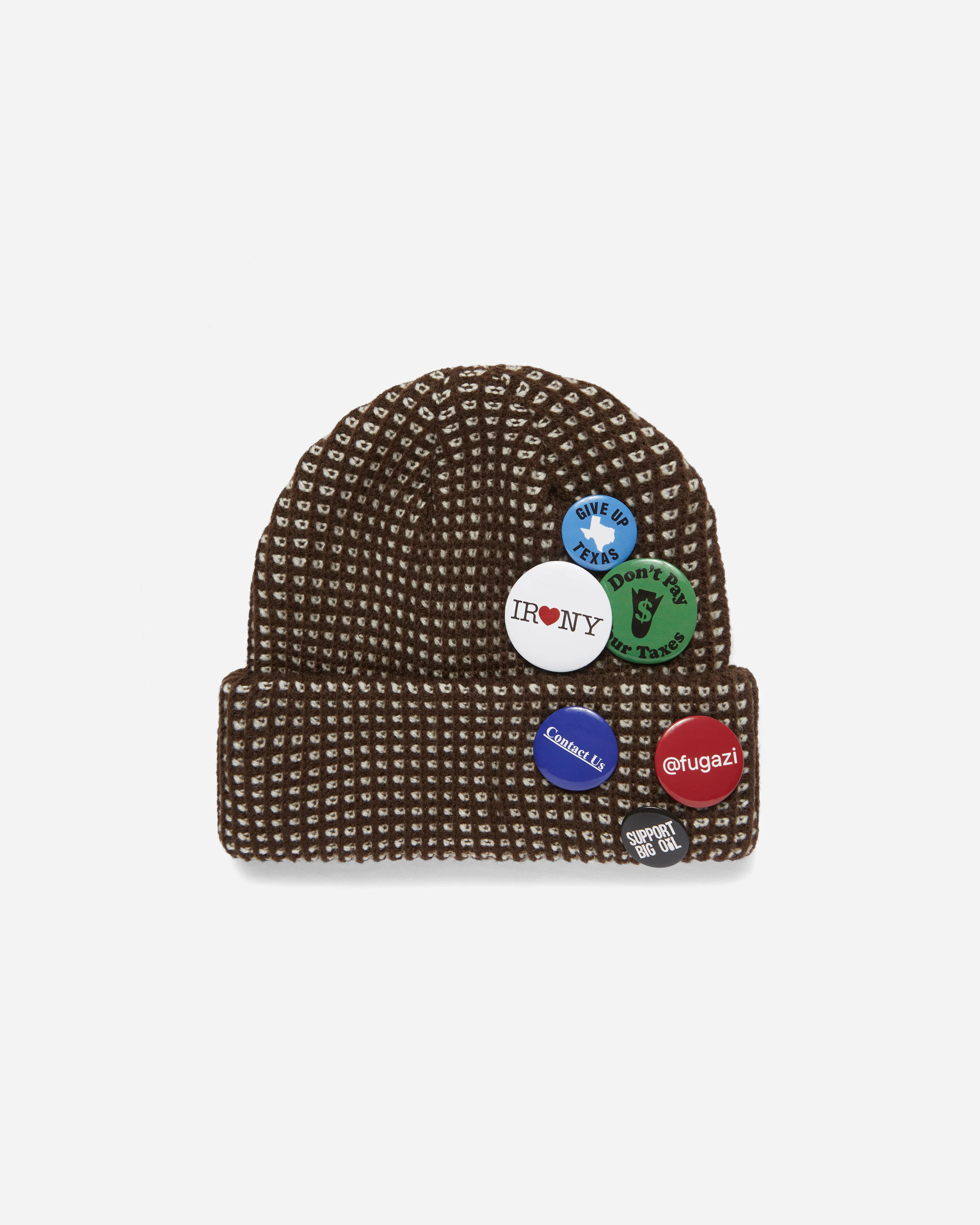 Liner Knit Beanie Brown