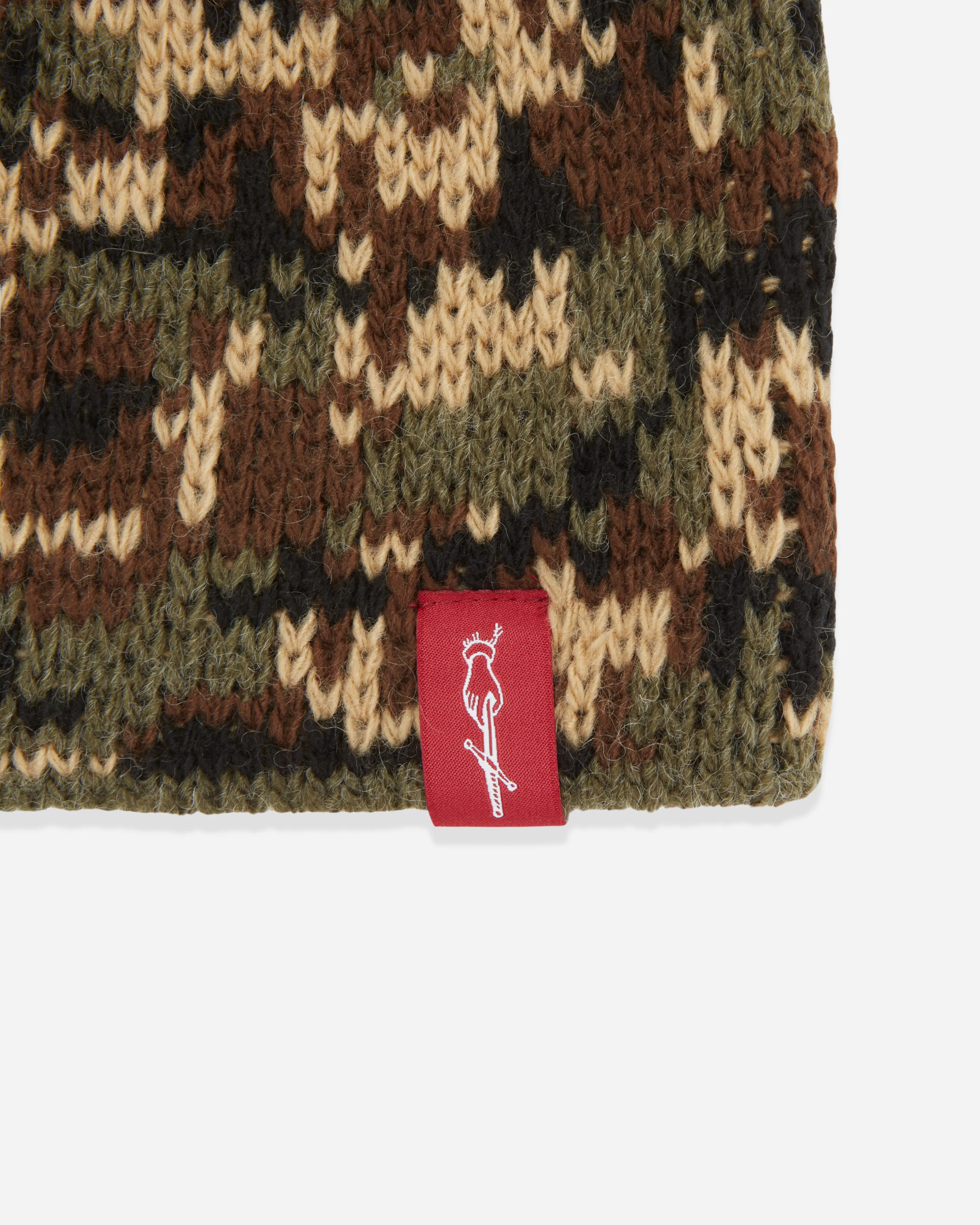 Mini Camo Knit Beanie - Image 2