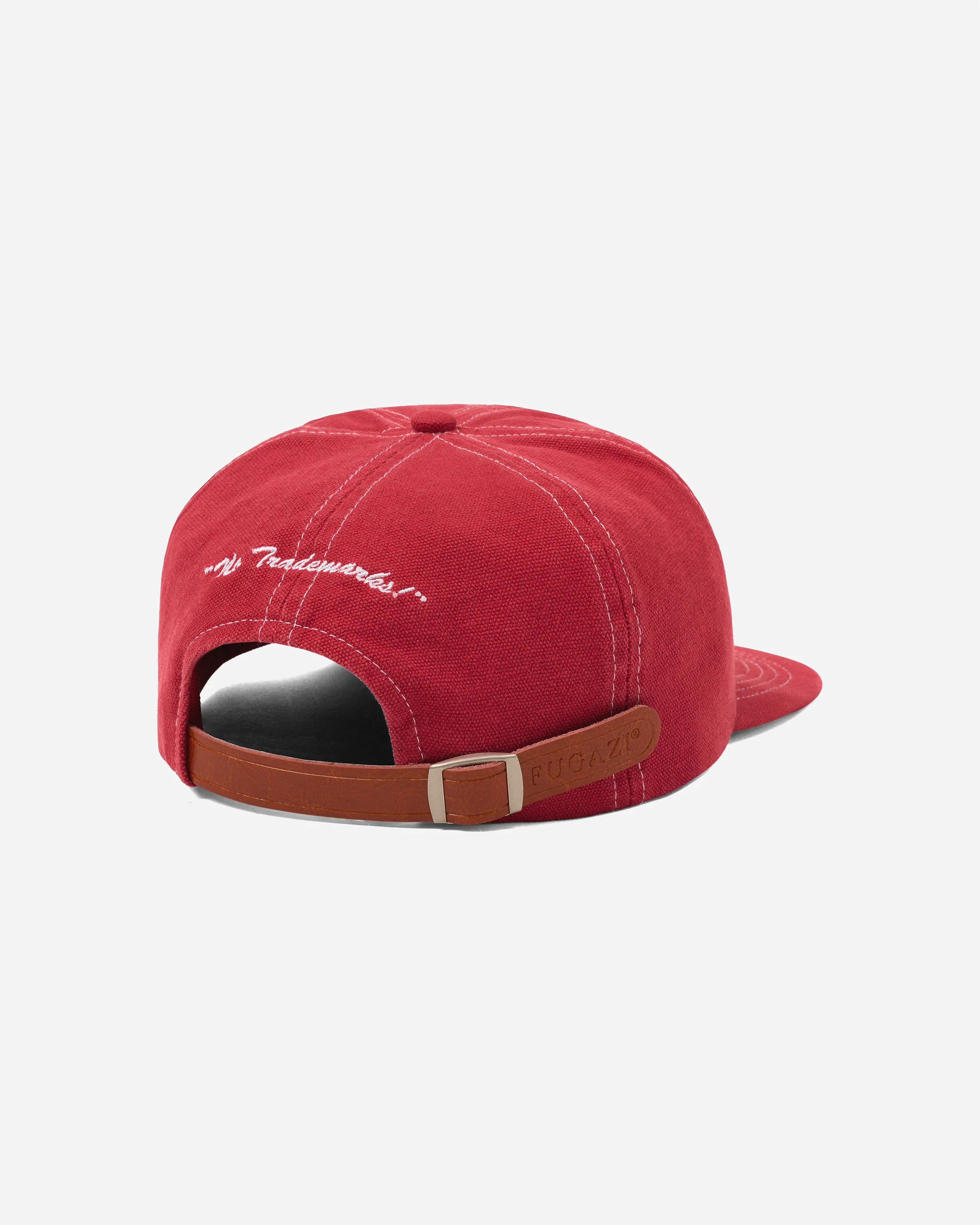 No Trademarks Hat Red - Image 2
