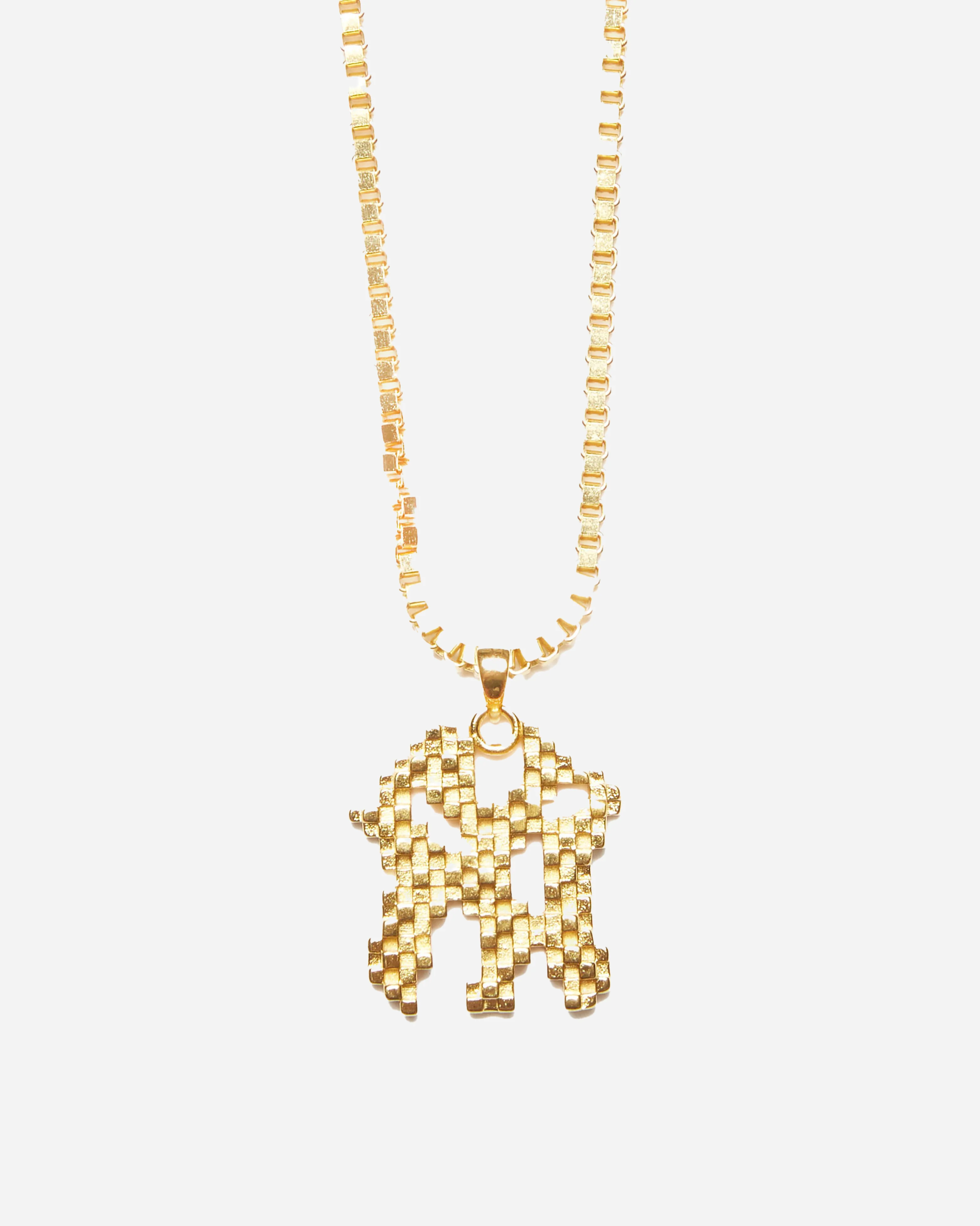NY Censored Necklace Gold