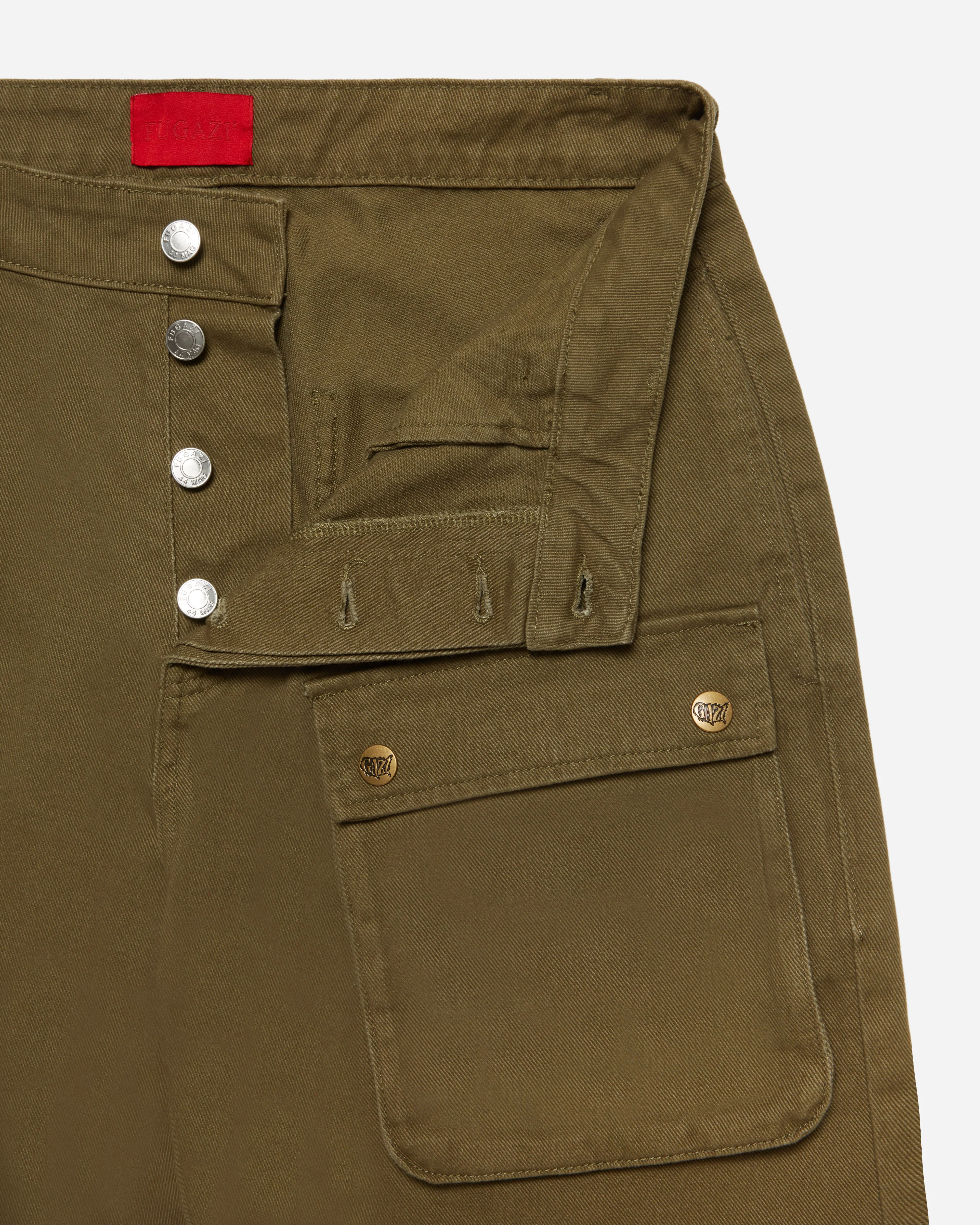 Battledress Cargo Pants Olive - Image 2