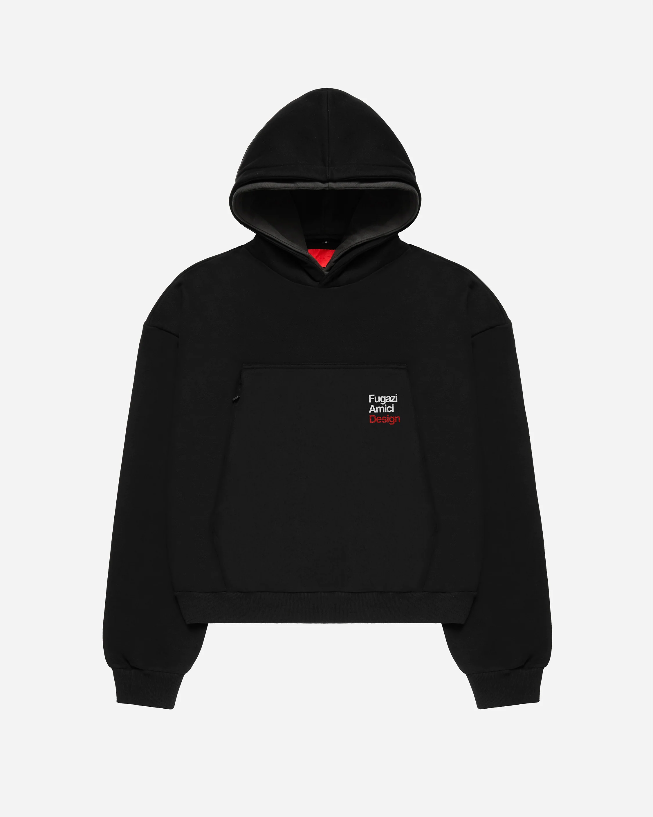 Original Design Double Hoodie Black