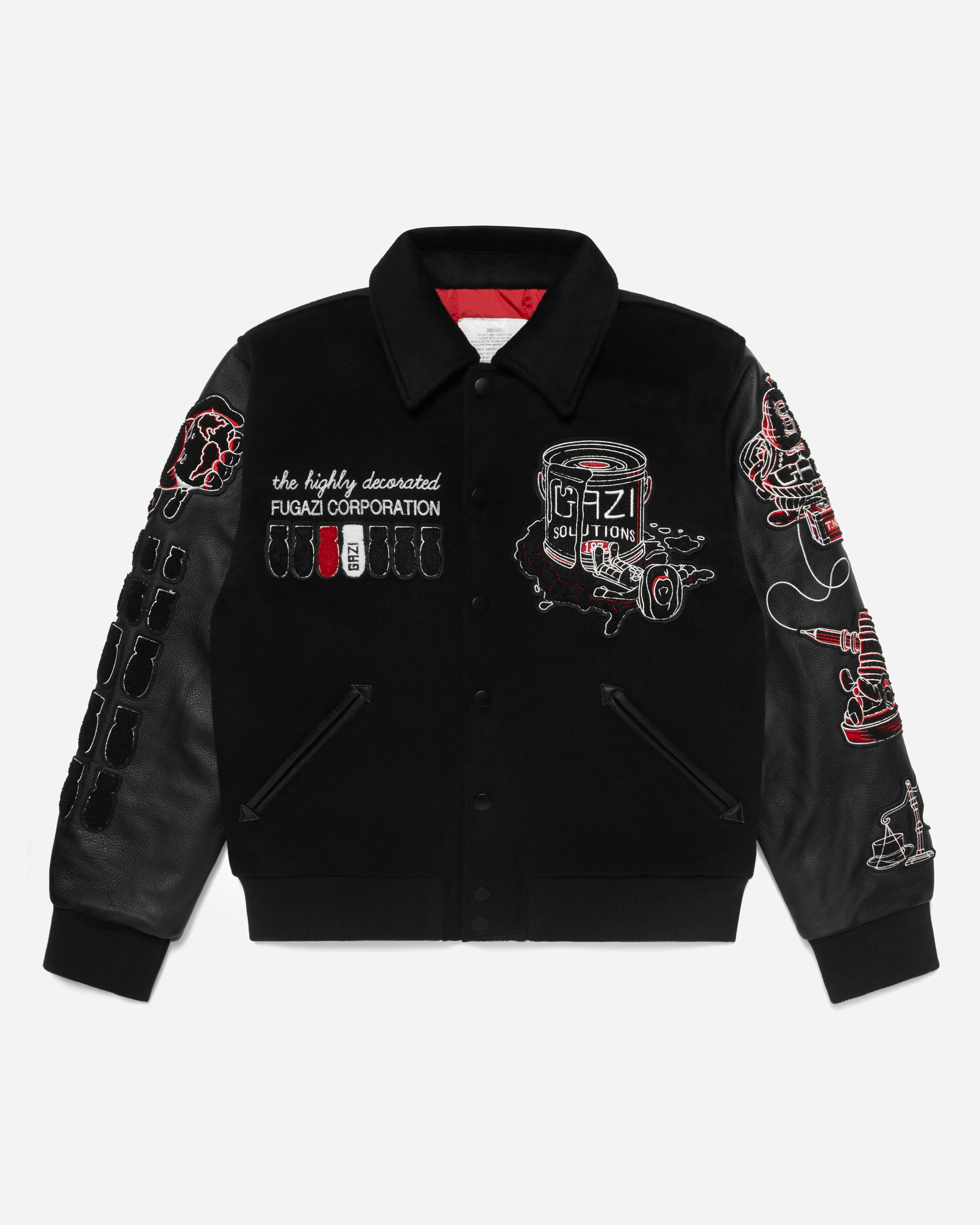 "Peacemaker" Reversible Varsity Jacket