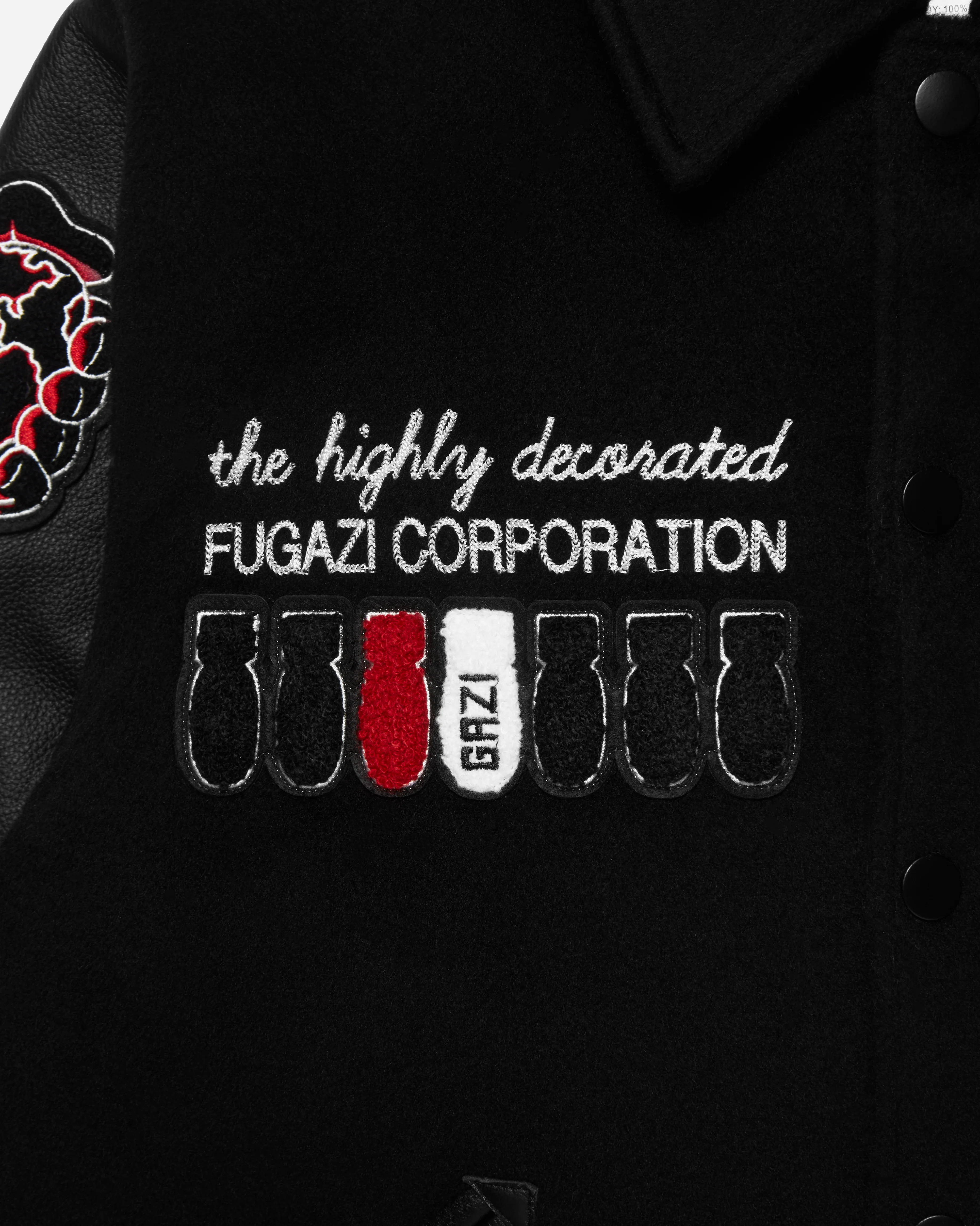 "Peacemaker" Reversible Varsity Jacket - Image 2