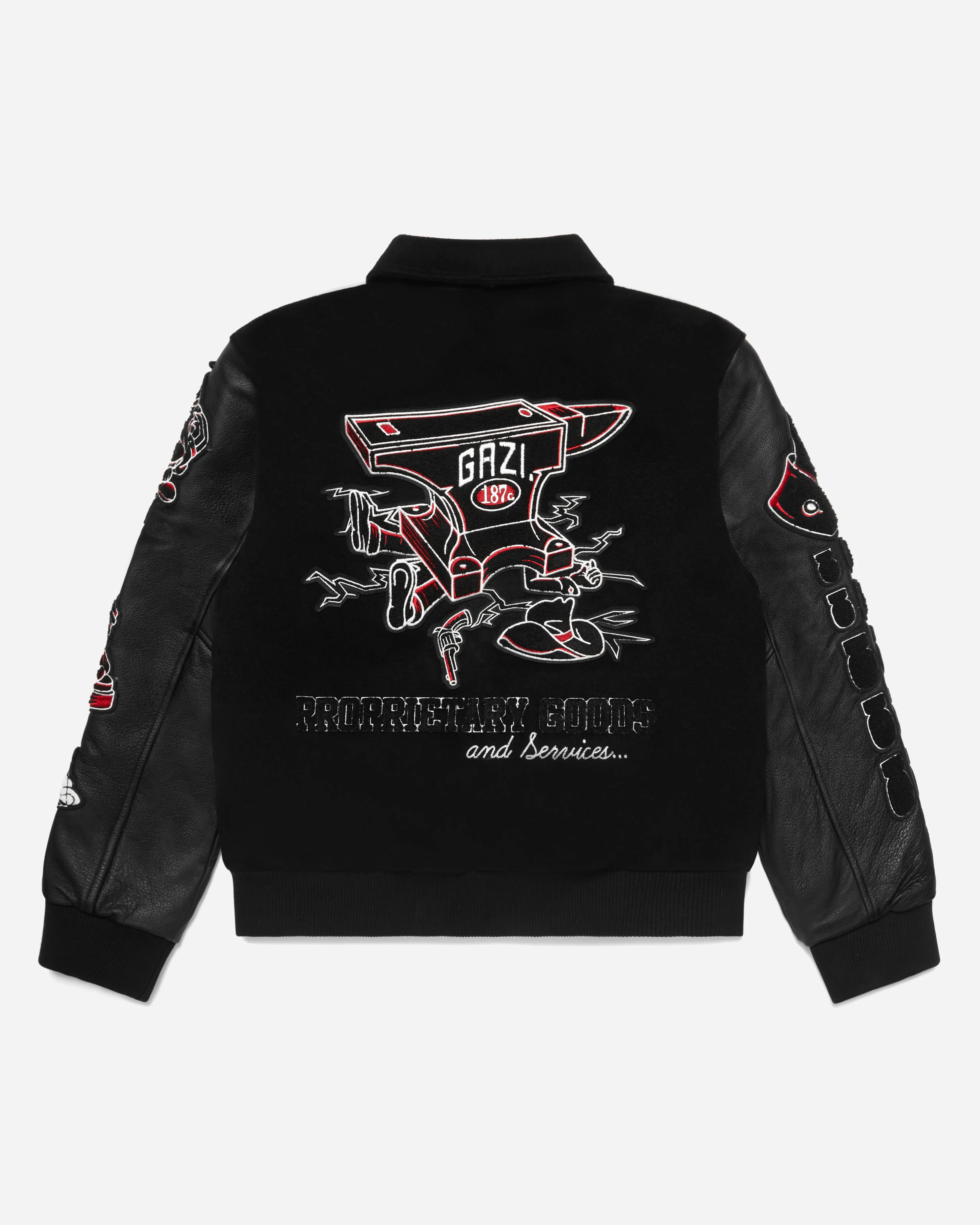 "Peacemaker" Reversible Varsity Jacket - Image 4