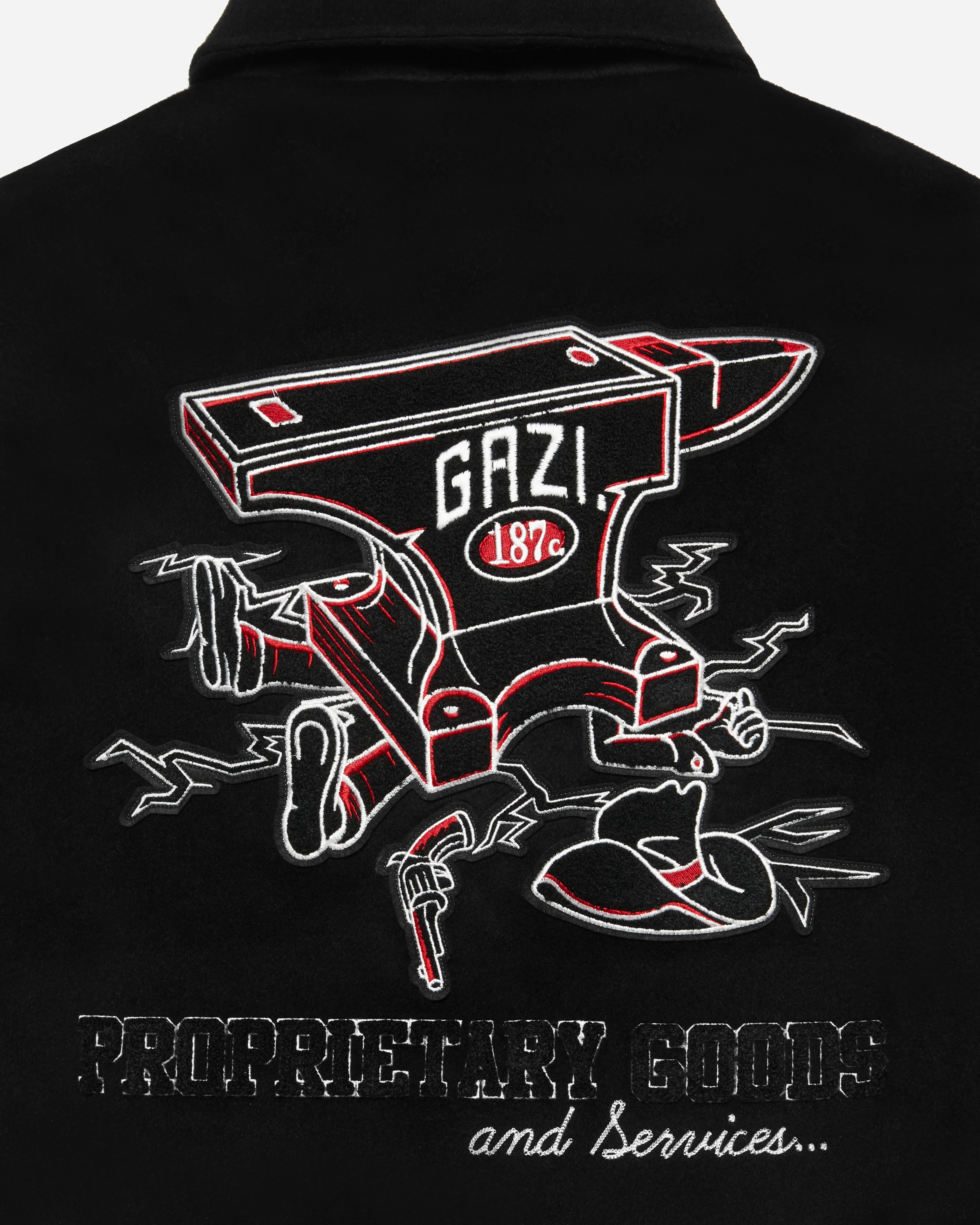 "Peacemaker" Reversible Varsity Jacket - Image 5