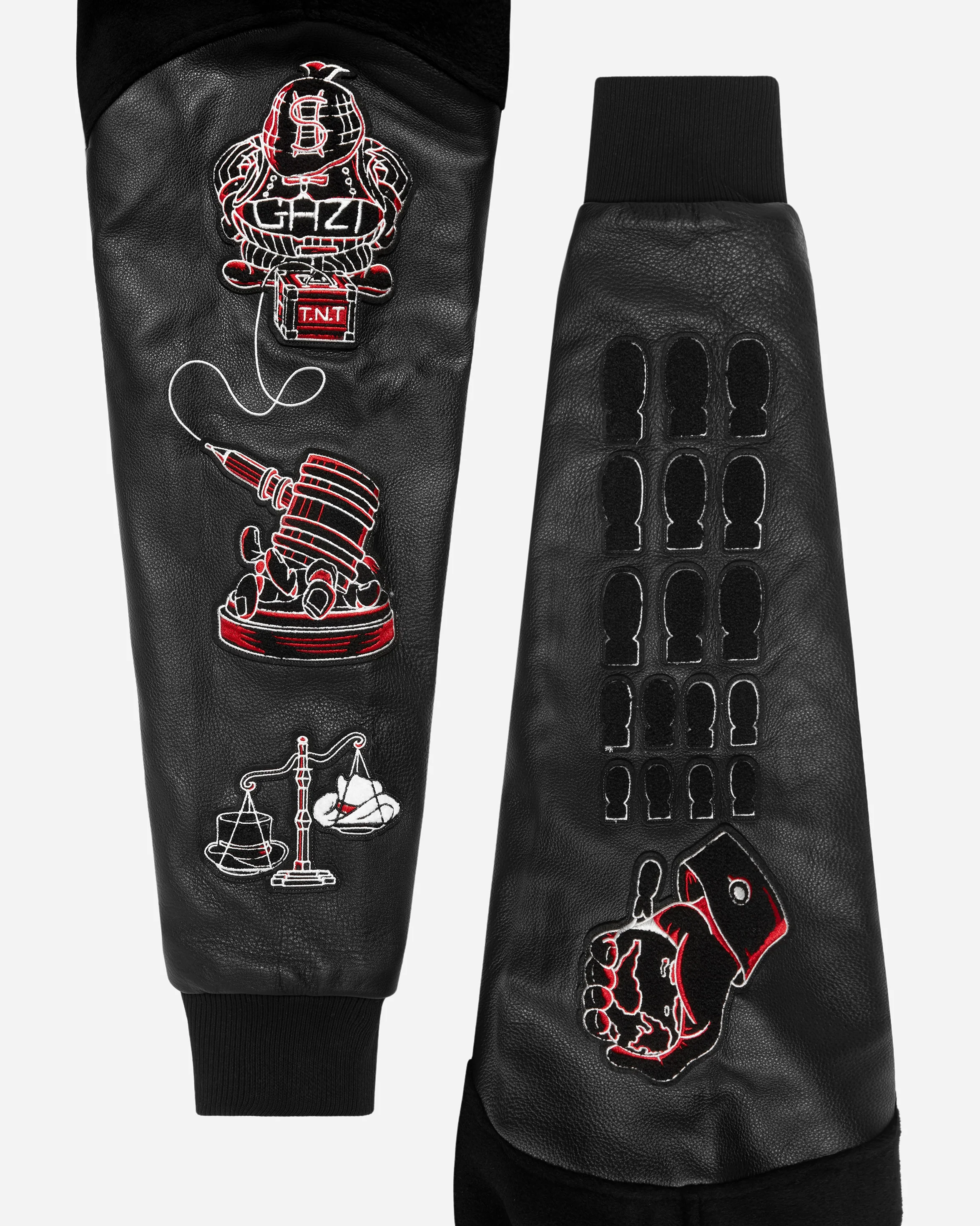 "Peacemaker" Reversible Varsity Jacket - Image 6