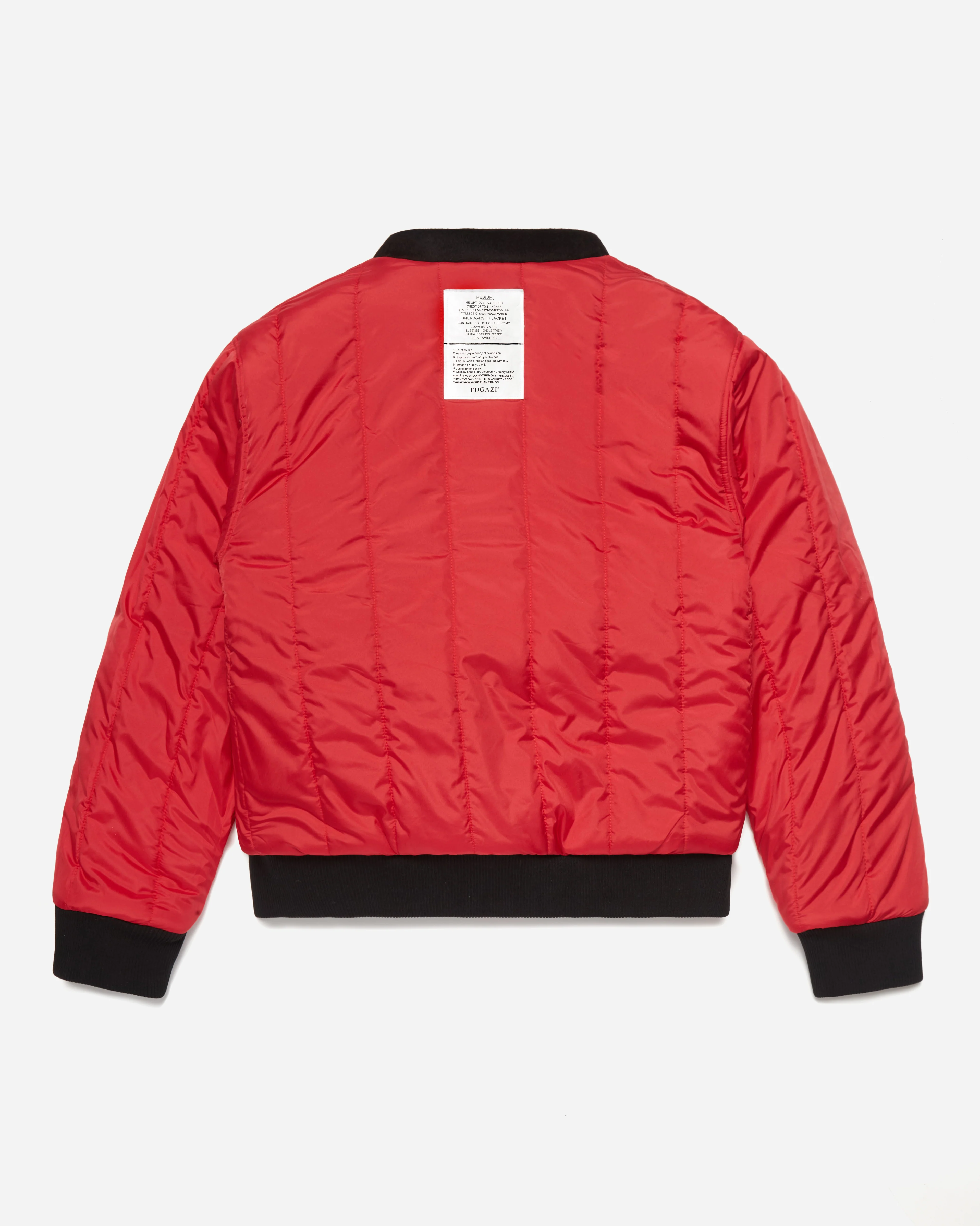 "Peacemaker" Reversible Varsity Jacket - Image 8