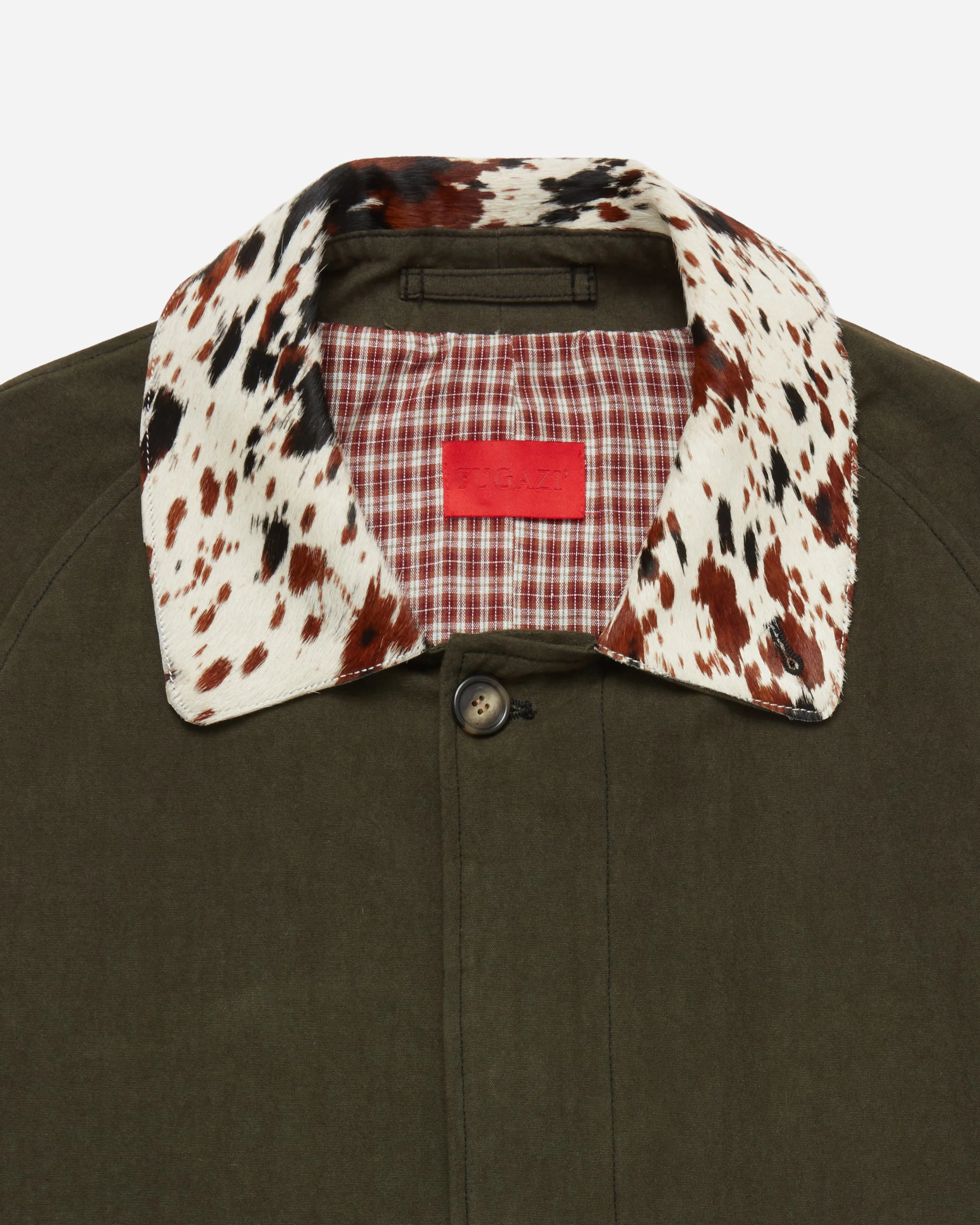 Pony Collar Balmacaan Coat Black - Image 2