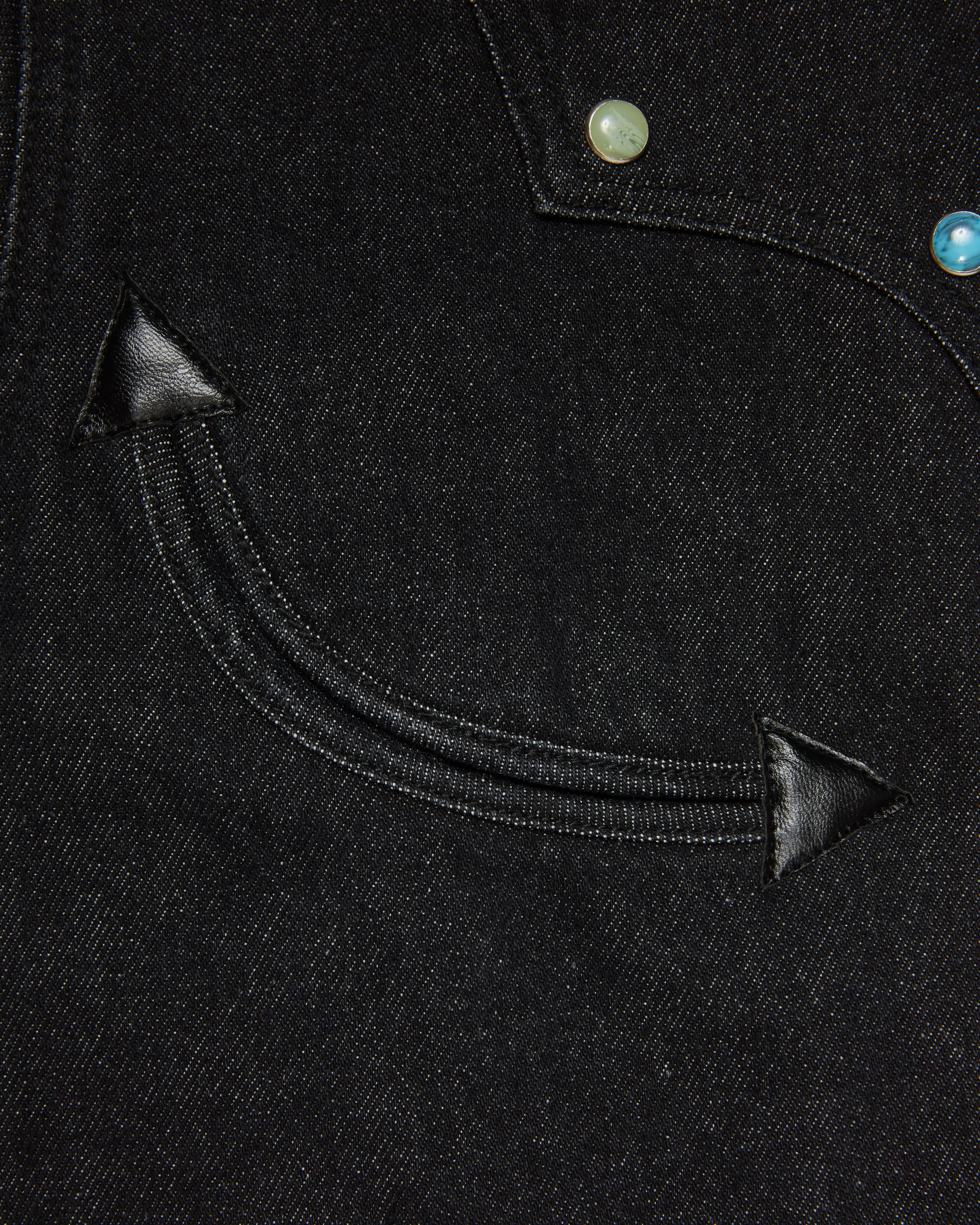 Ranger Denim Jacket Black - Image 4
