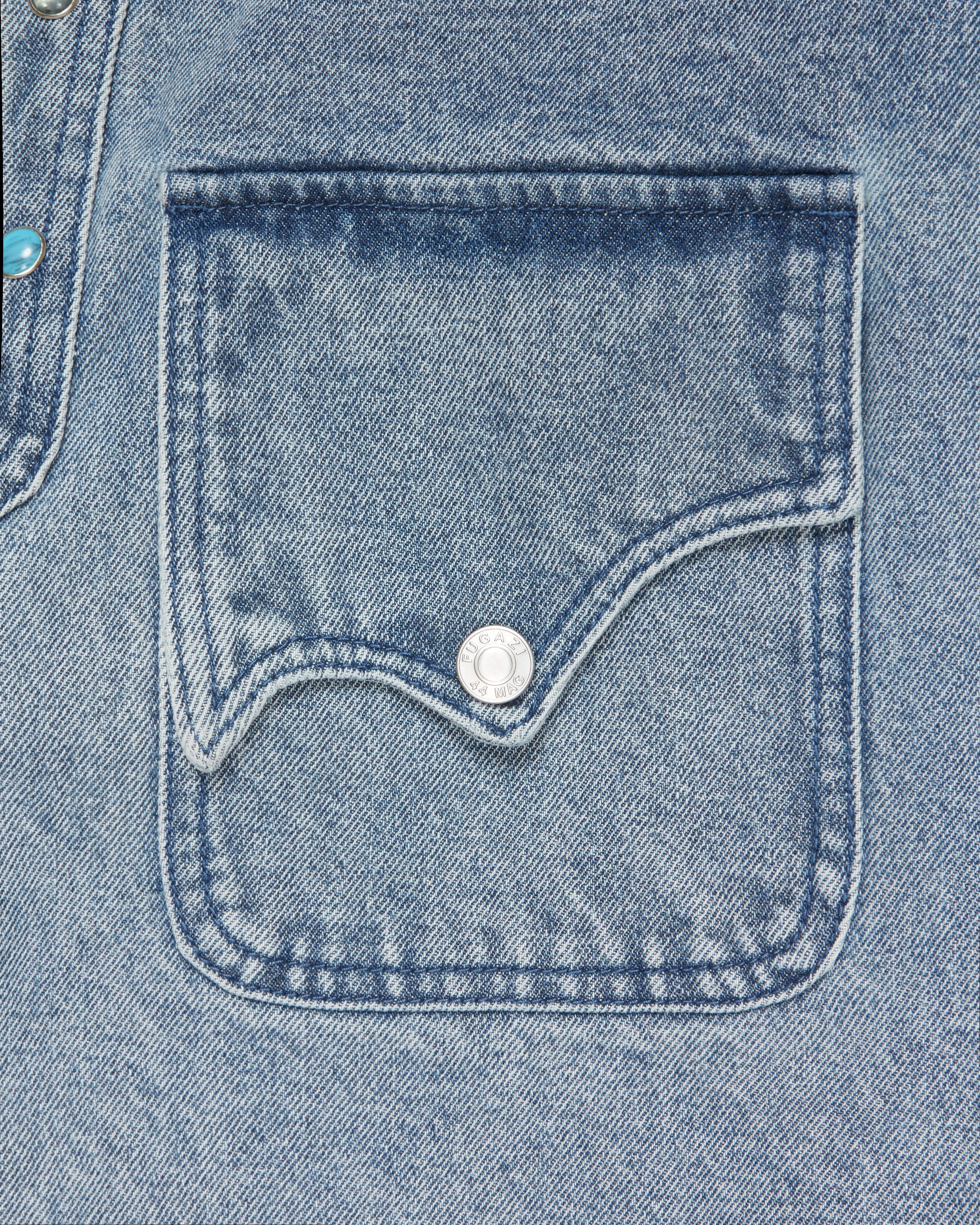 Ranger Denim Jacket Washed Indigo - Image 3