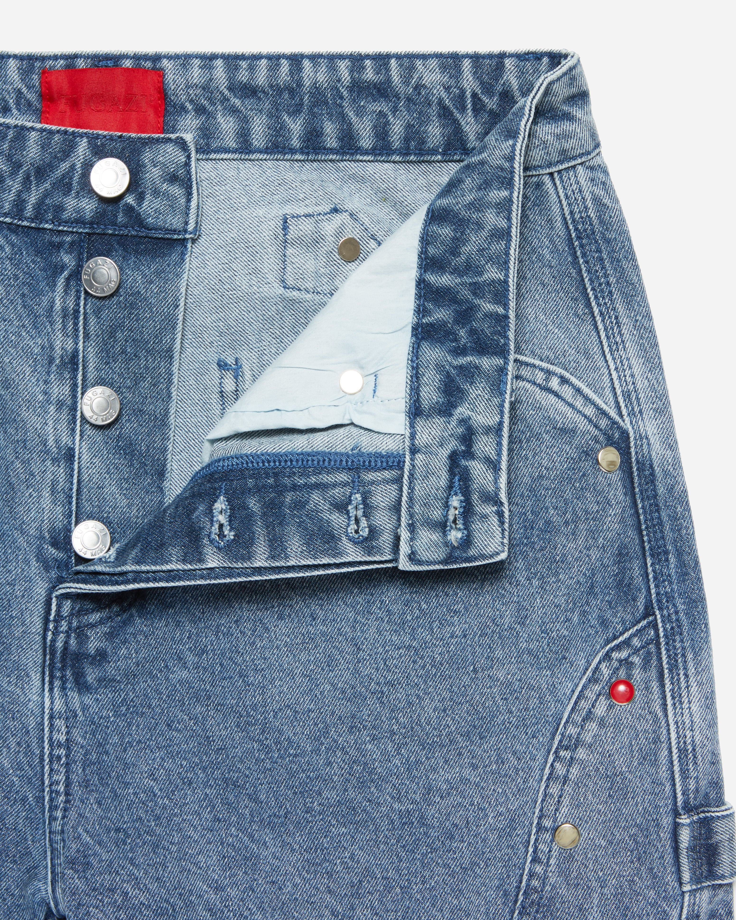 Ranger Denim Short Washed Indigo - Image 2