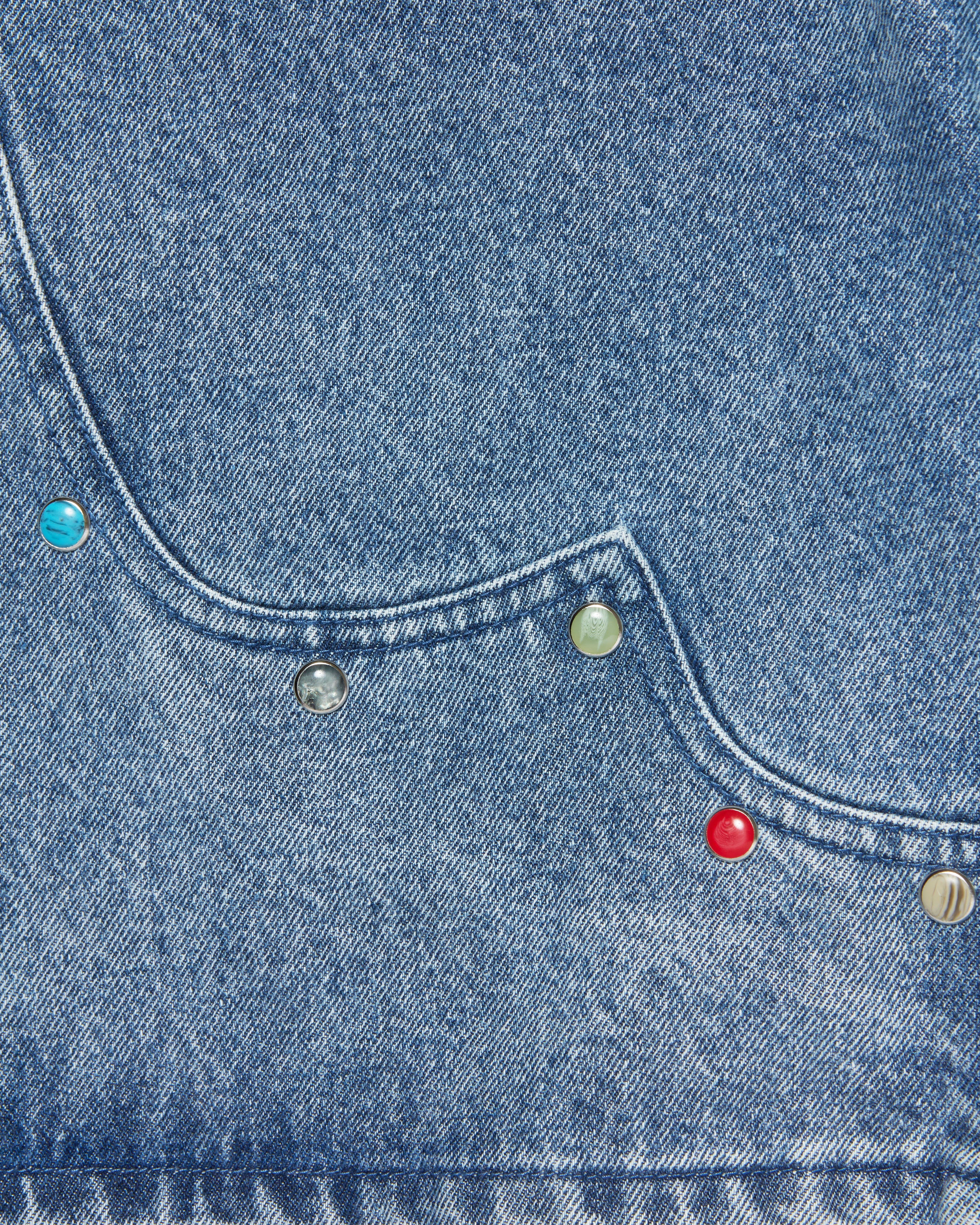 Ranger Denim Short Washed Indigo - Image 3