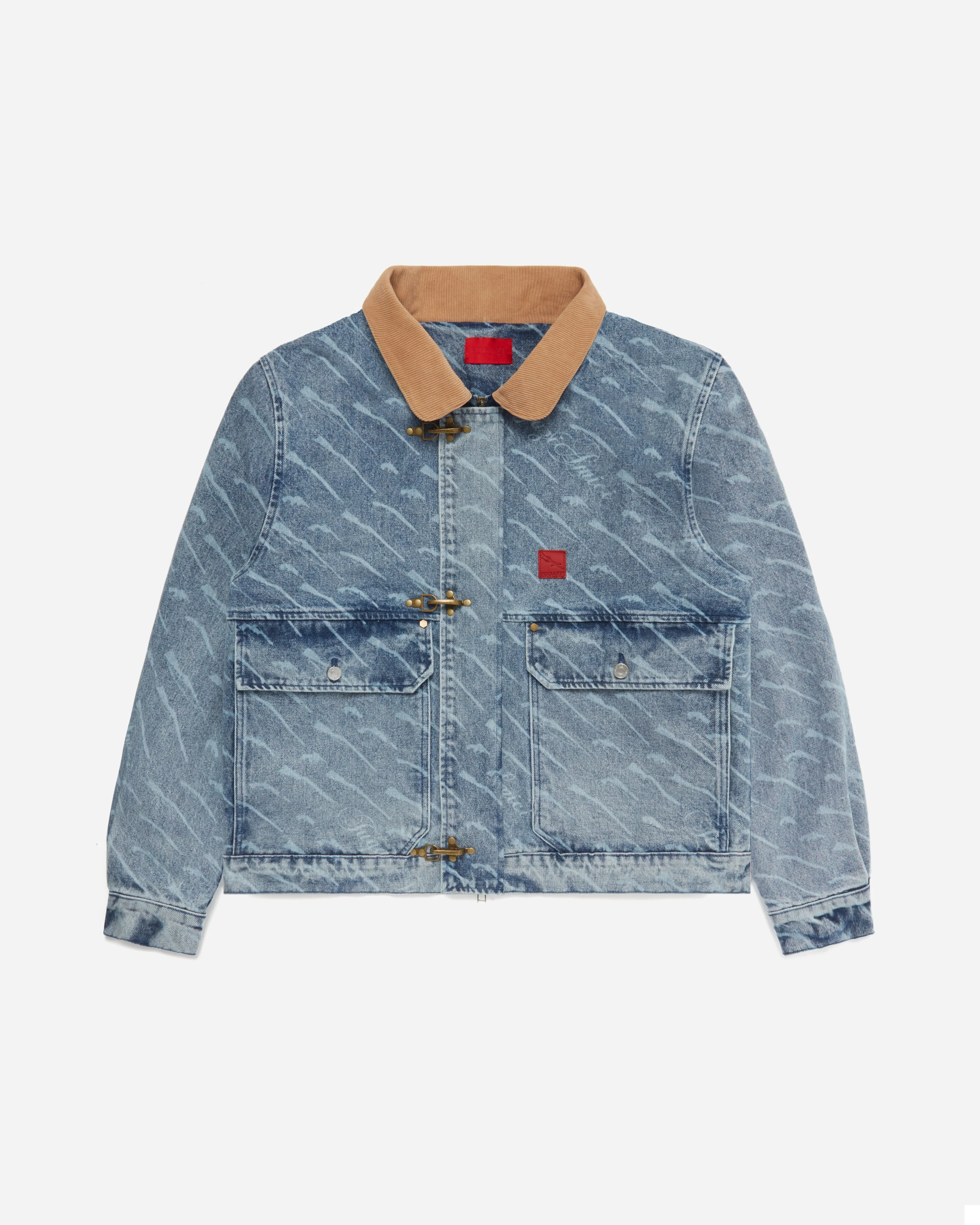 Rogue Hooded Denim Work Jacket - Image 2