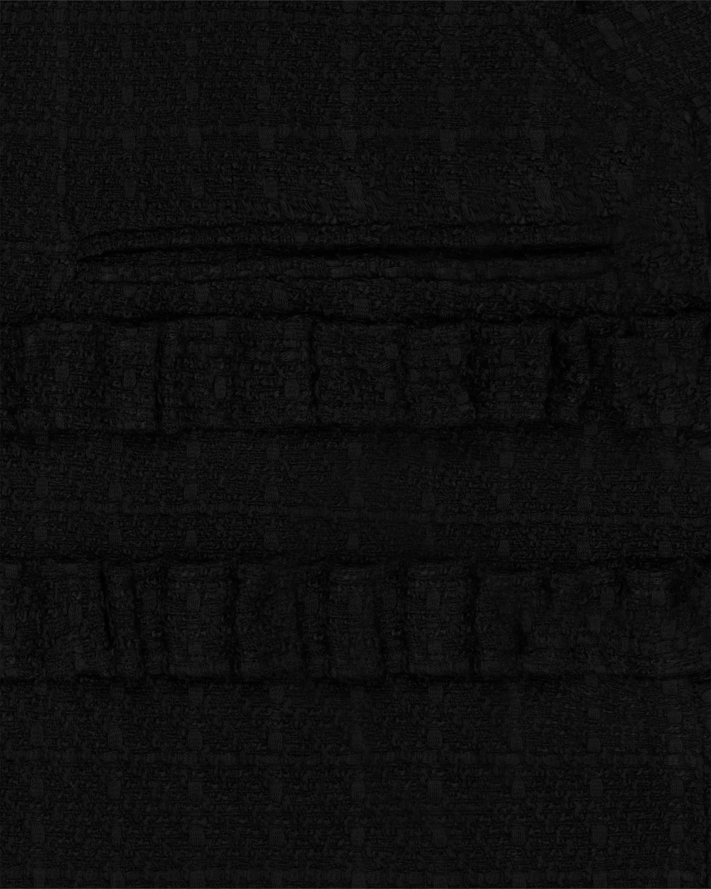 Shotgun Tweed Shirt Black - Image 3