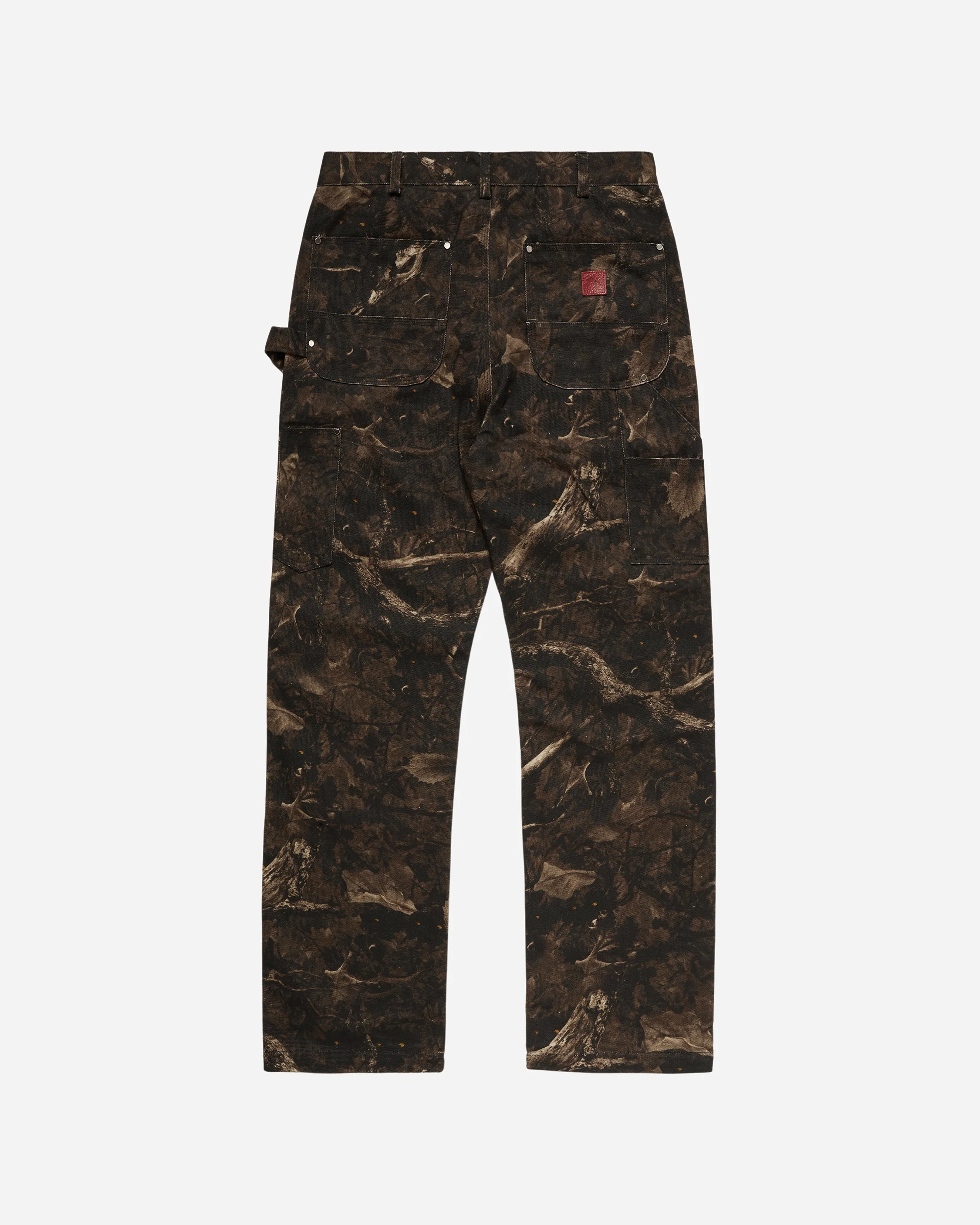 Sniper Camo Double Knee Work Pant Brown - Image 3