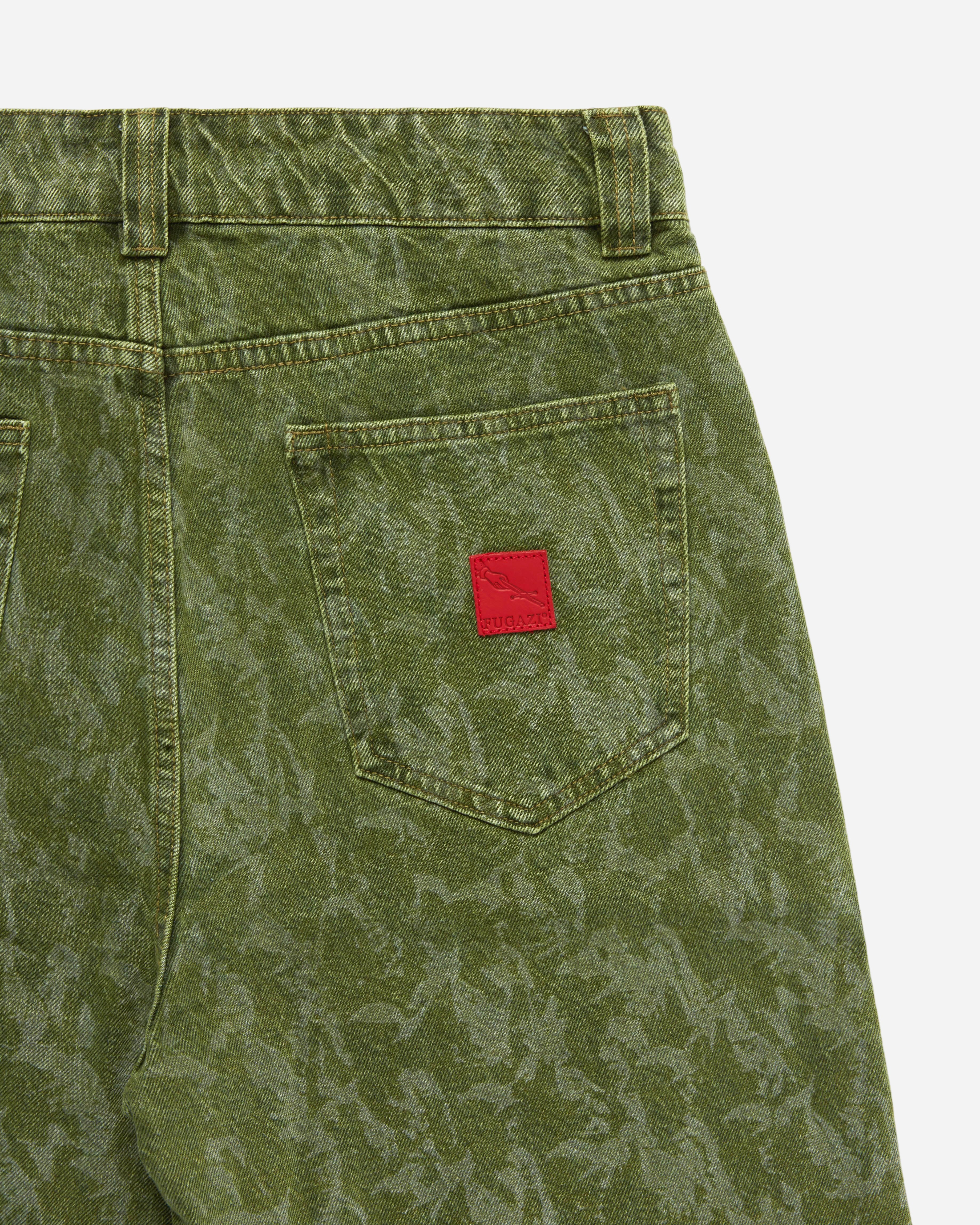 Soldier Camo Denim Shorts - Image 5