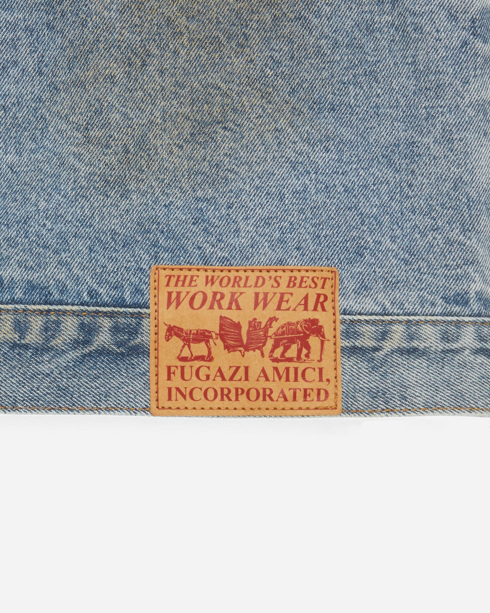 Stone Rivet Denim Jacket Mud Washed - Image 6