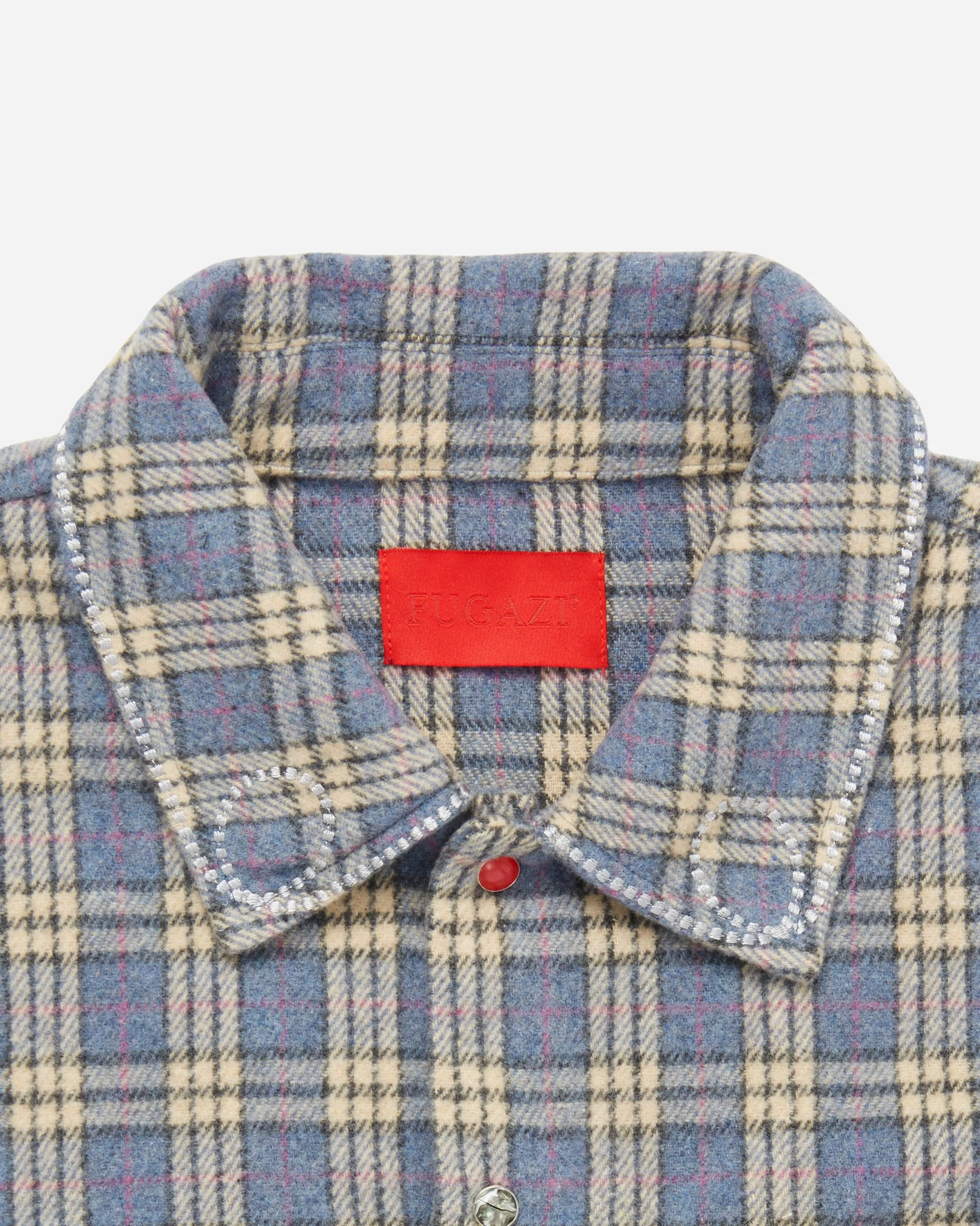 Stone Snap Flannel Blue - Image 2