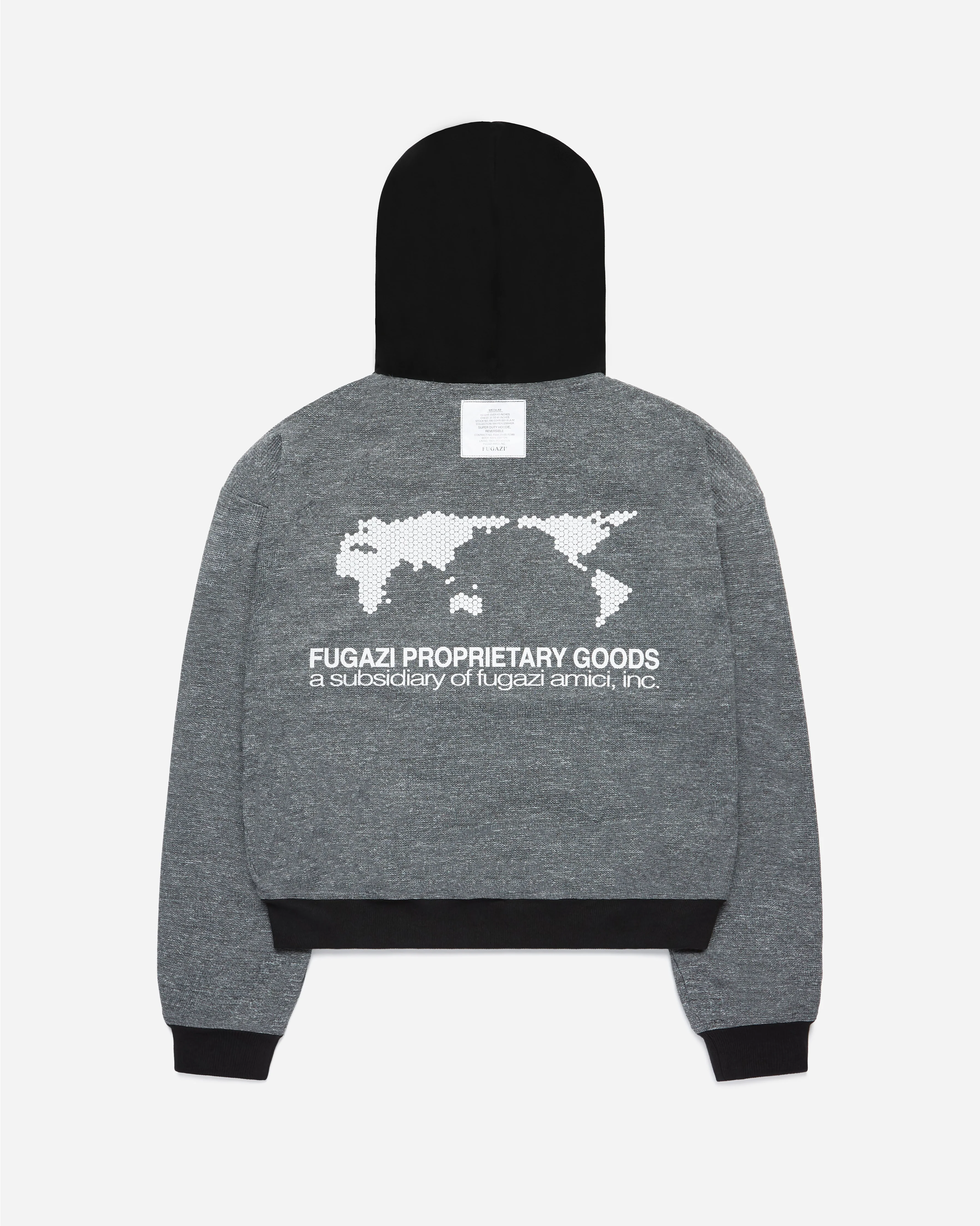 Super Duty Reversible Hoodie Black