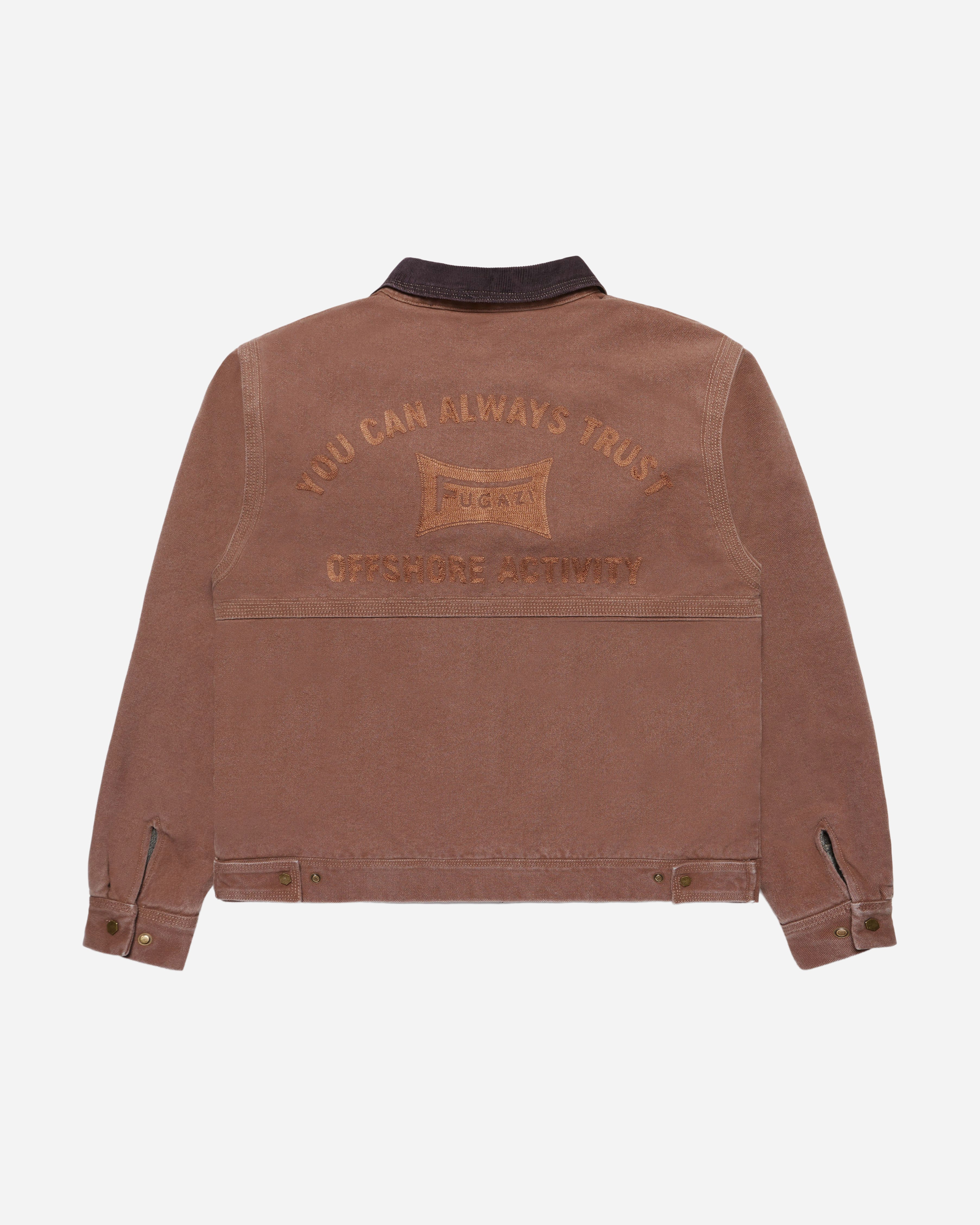 Super Duty Work Jacket Brown - Image 4