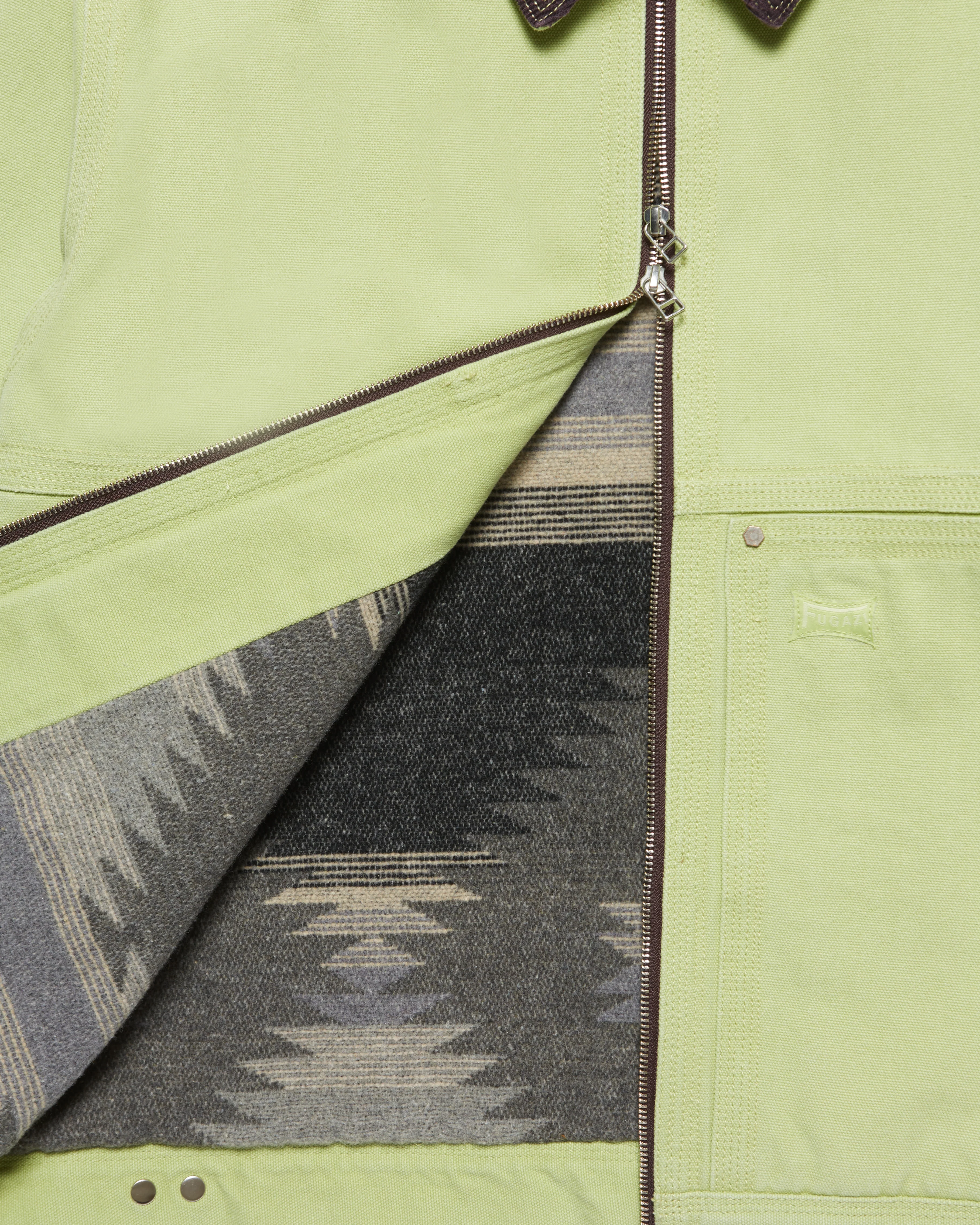 Super Duty Work Jacket Pistachio - Image 3
