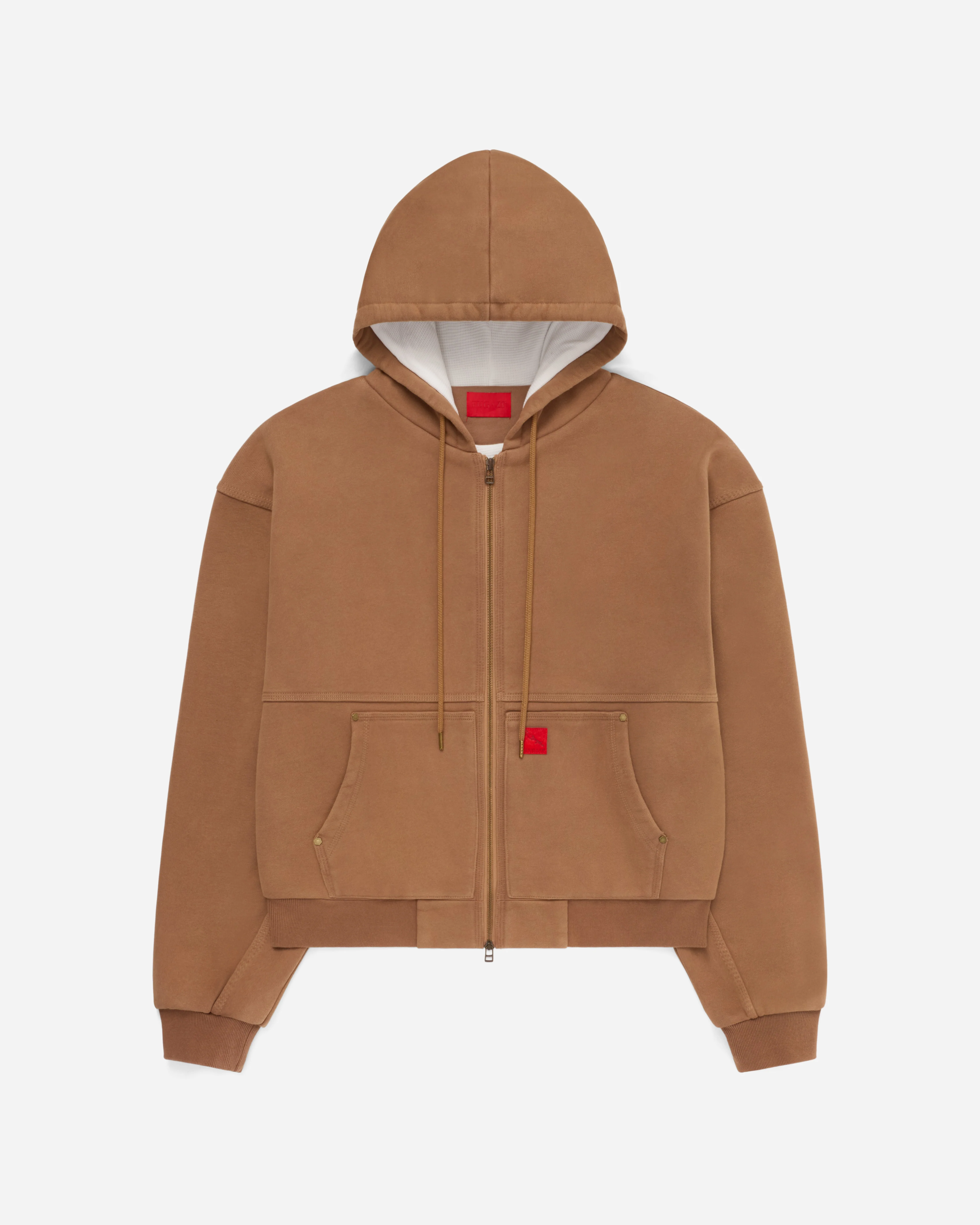 Super Duty Zip Hoodie Tan