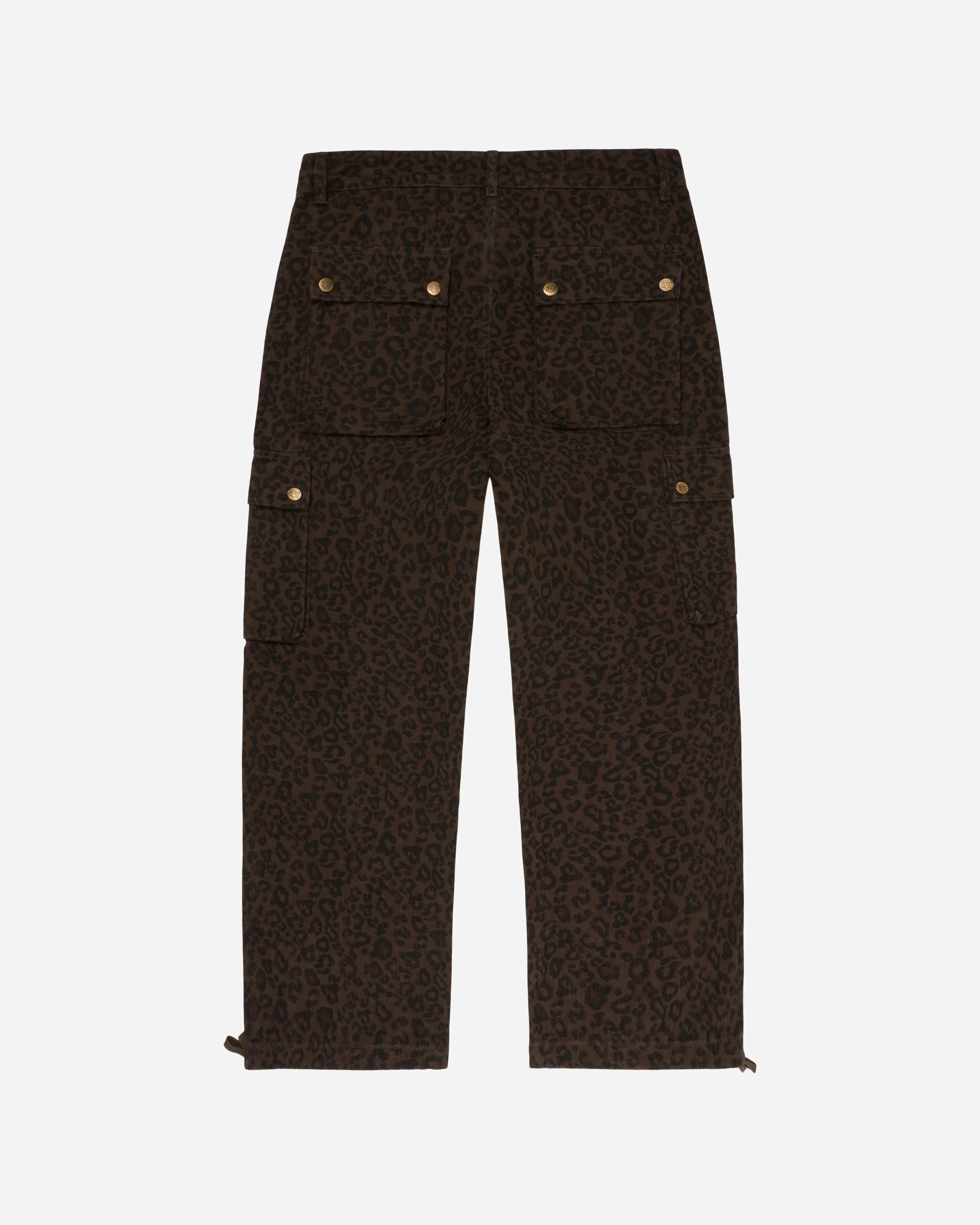 Textured Cargo Pant Leopard - Image 3