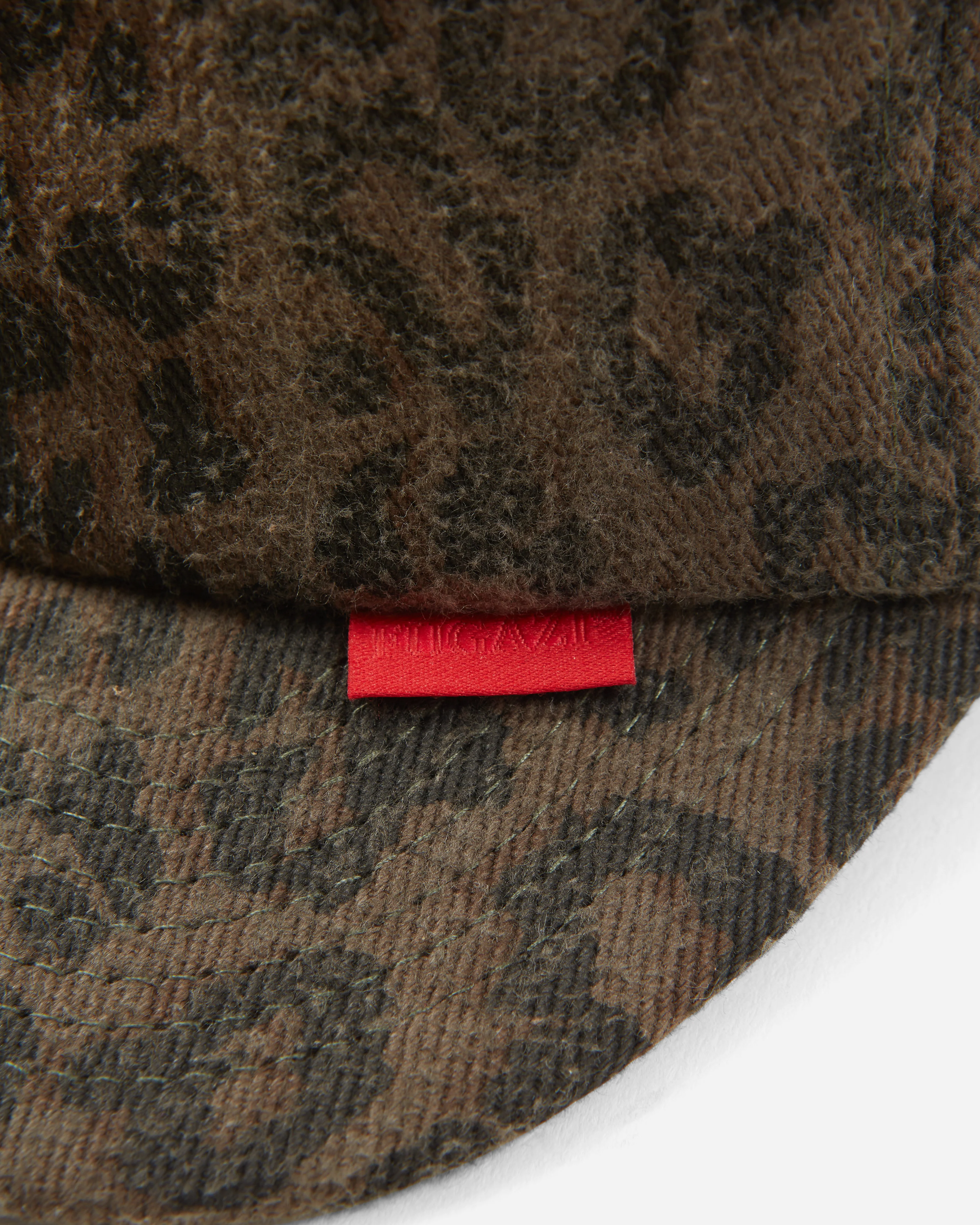 Textured Mini Brim Hat Leopard - Image 2