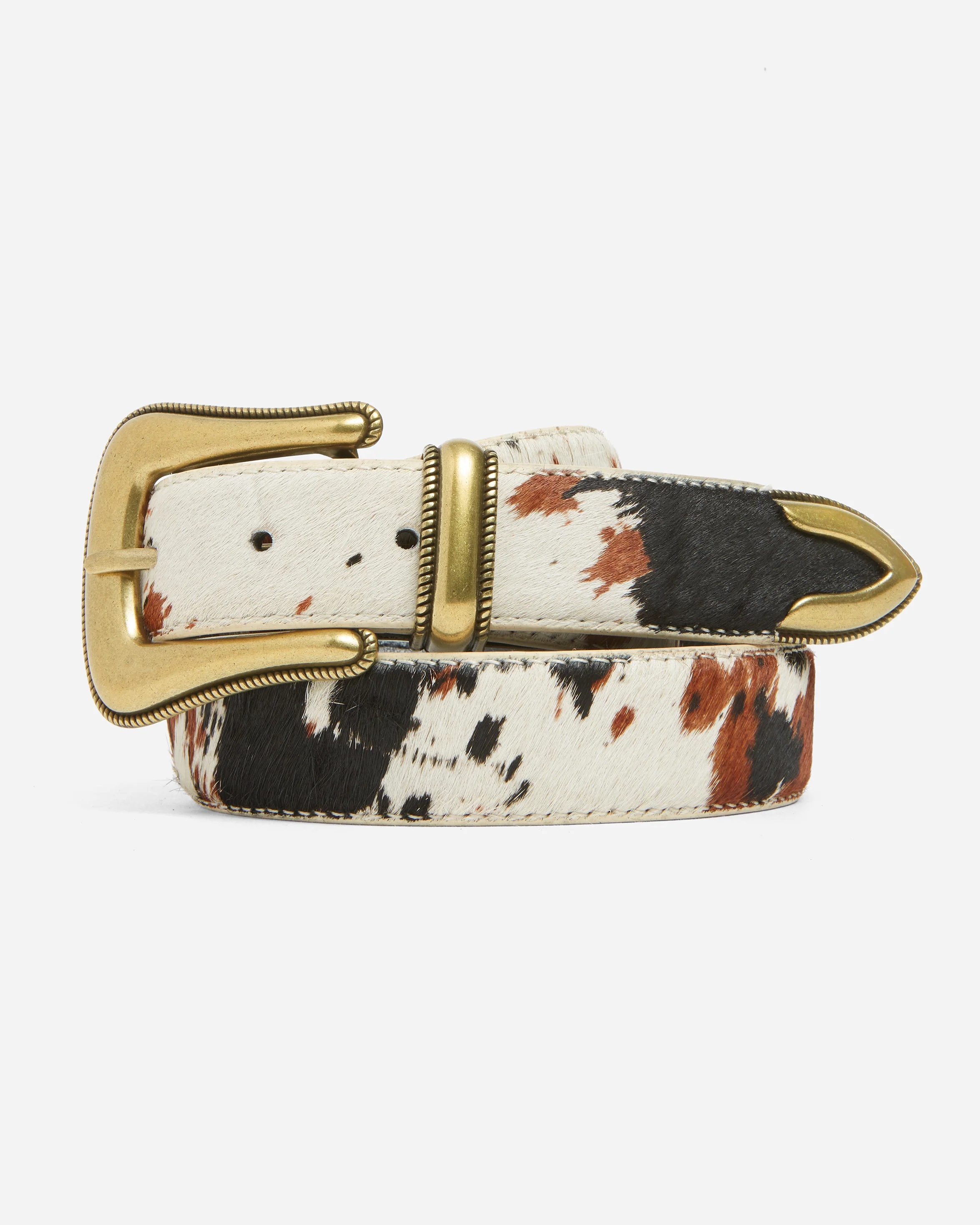 Thin Western Belt Pony Hair