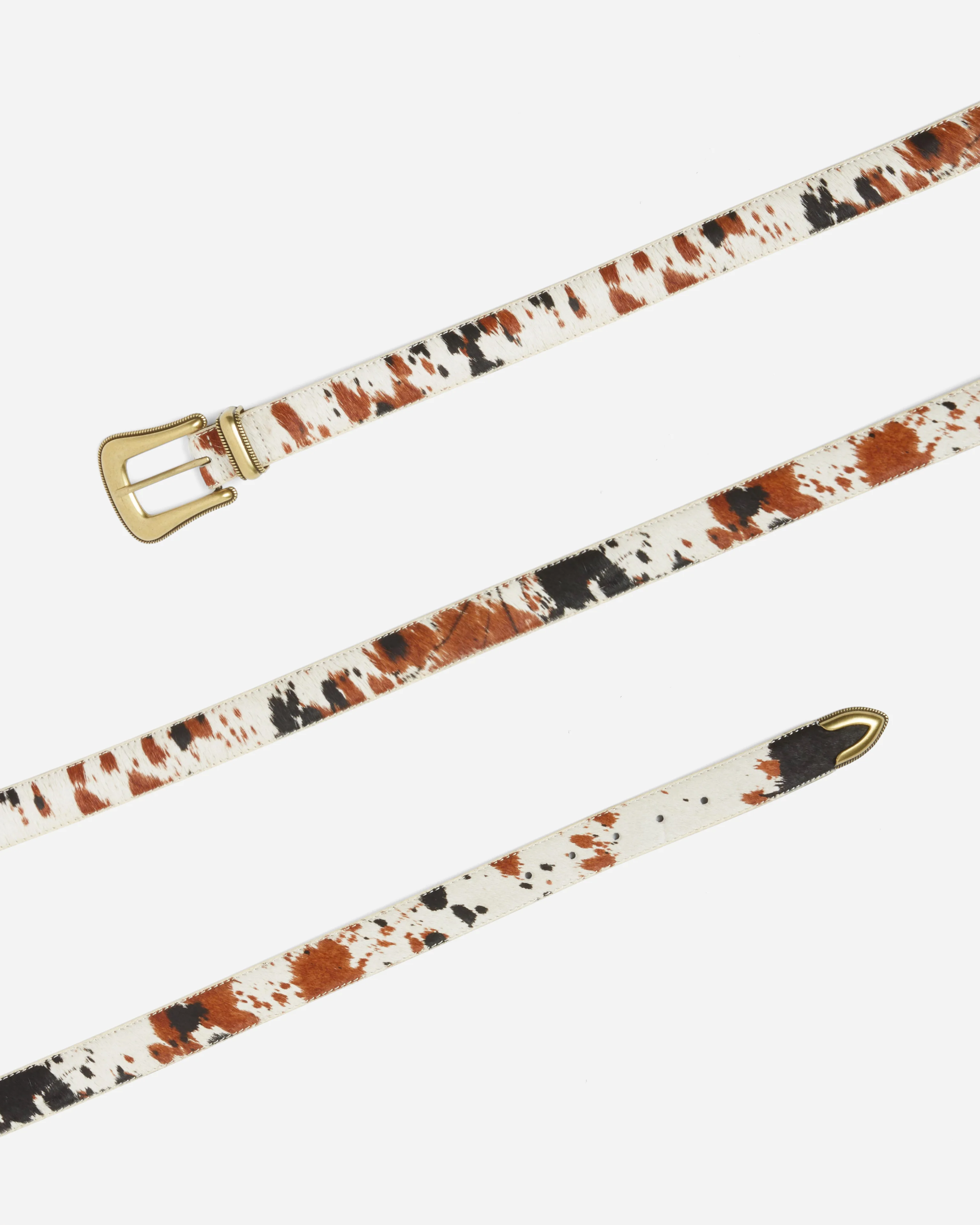 Thin Western Belt Pony Hair - Image 2