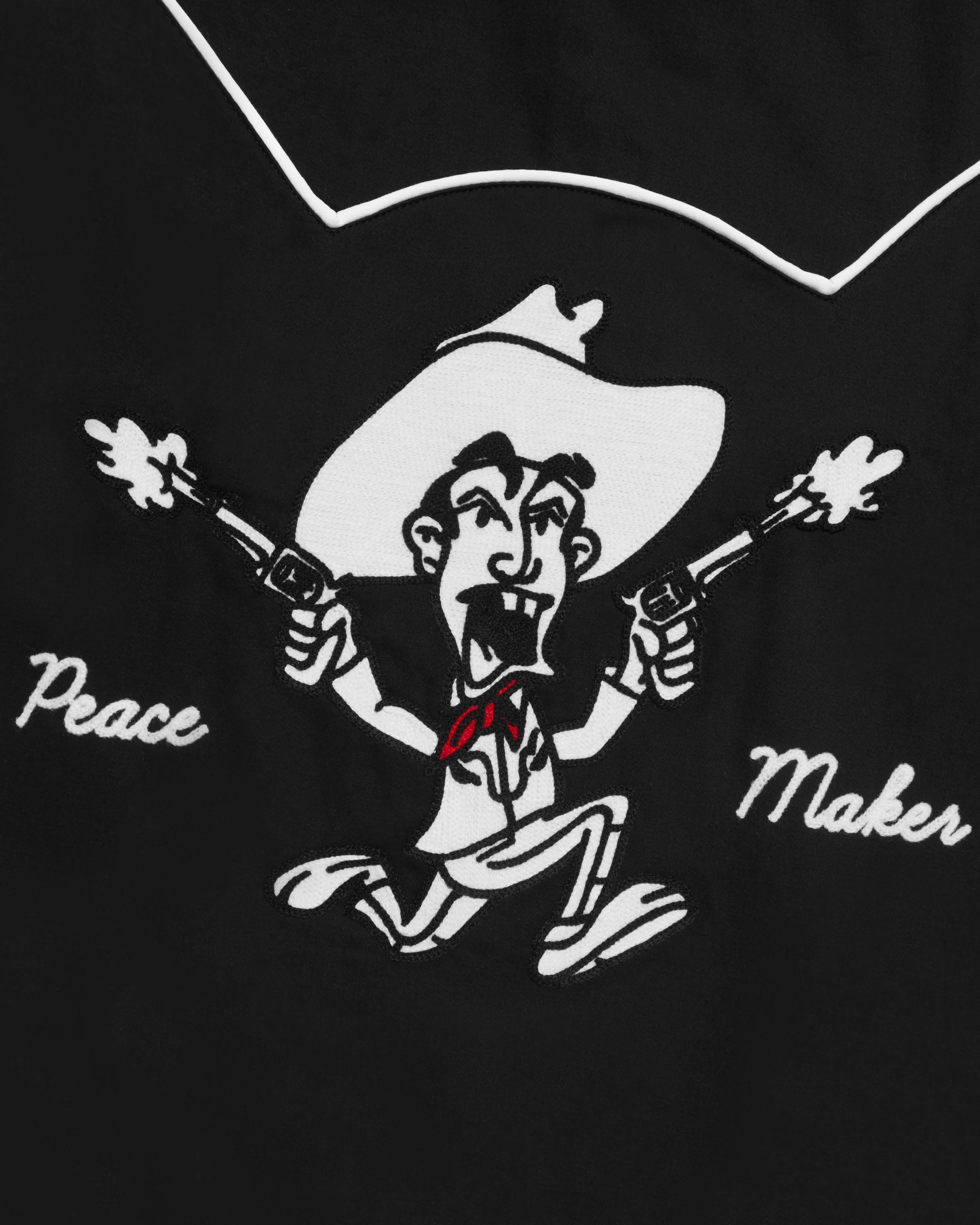 Two Tooth Bowling Shirt Black - Image 4