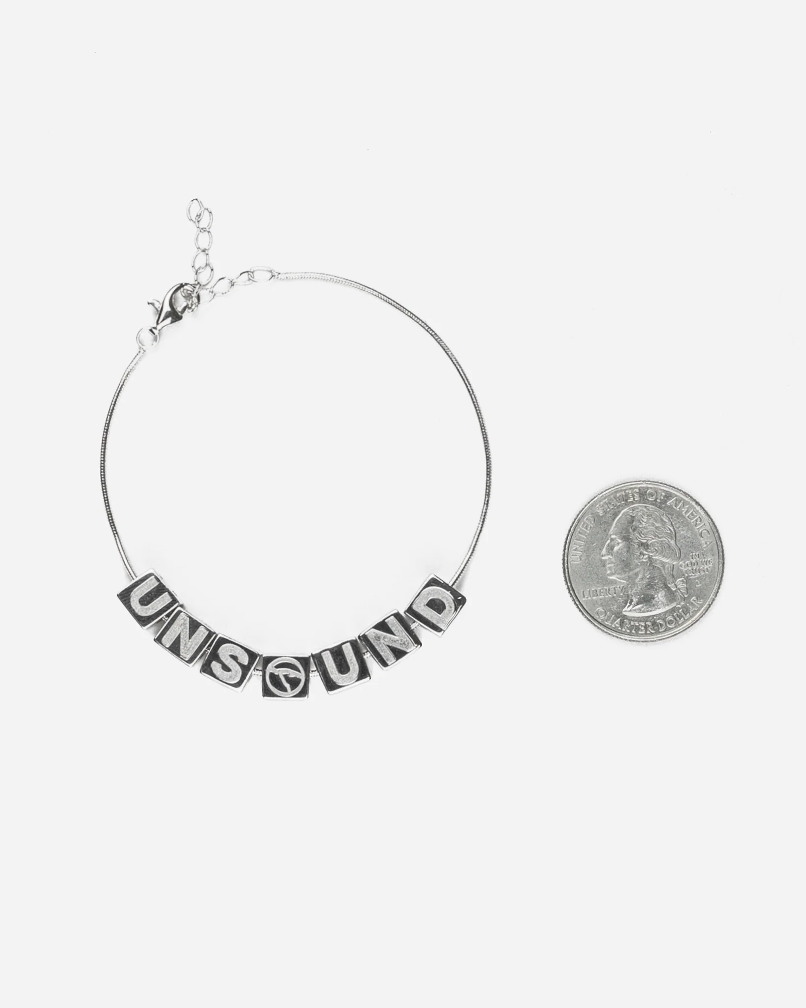 Unsound Letter Bead Bracelet - Image 2
